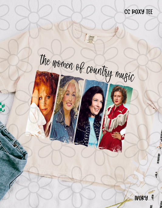 The Women Of Country Music DTF Transfer