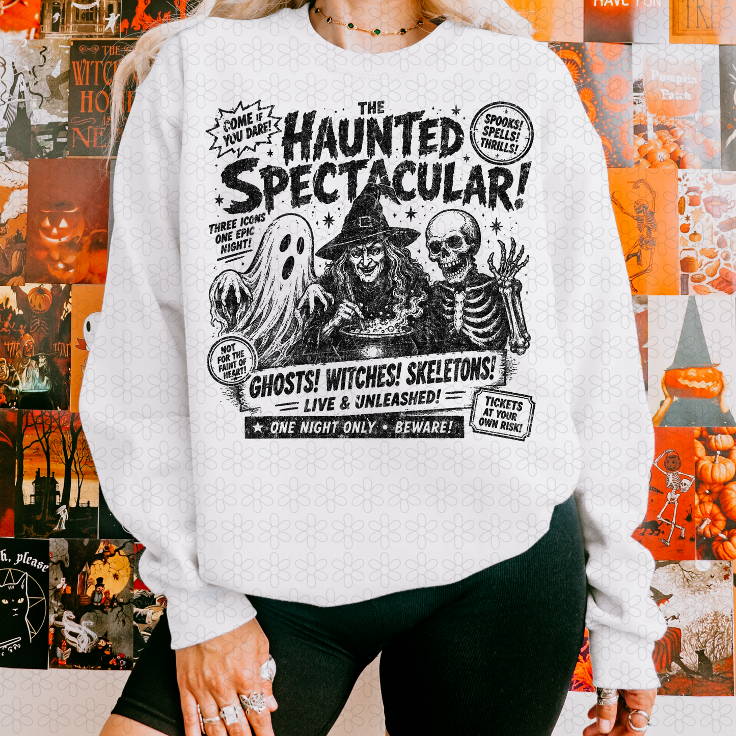 The Haunted Spectacular (Multiple Color Options) DTF Transfer