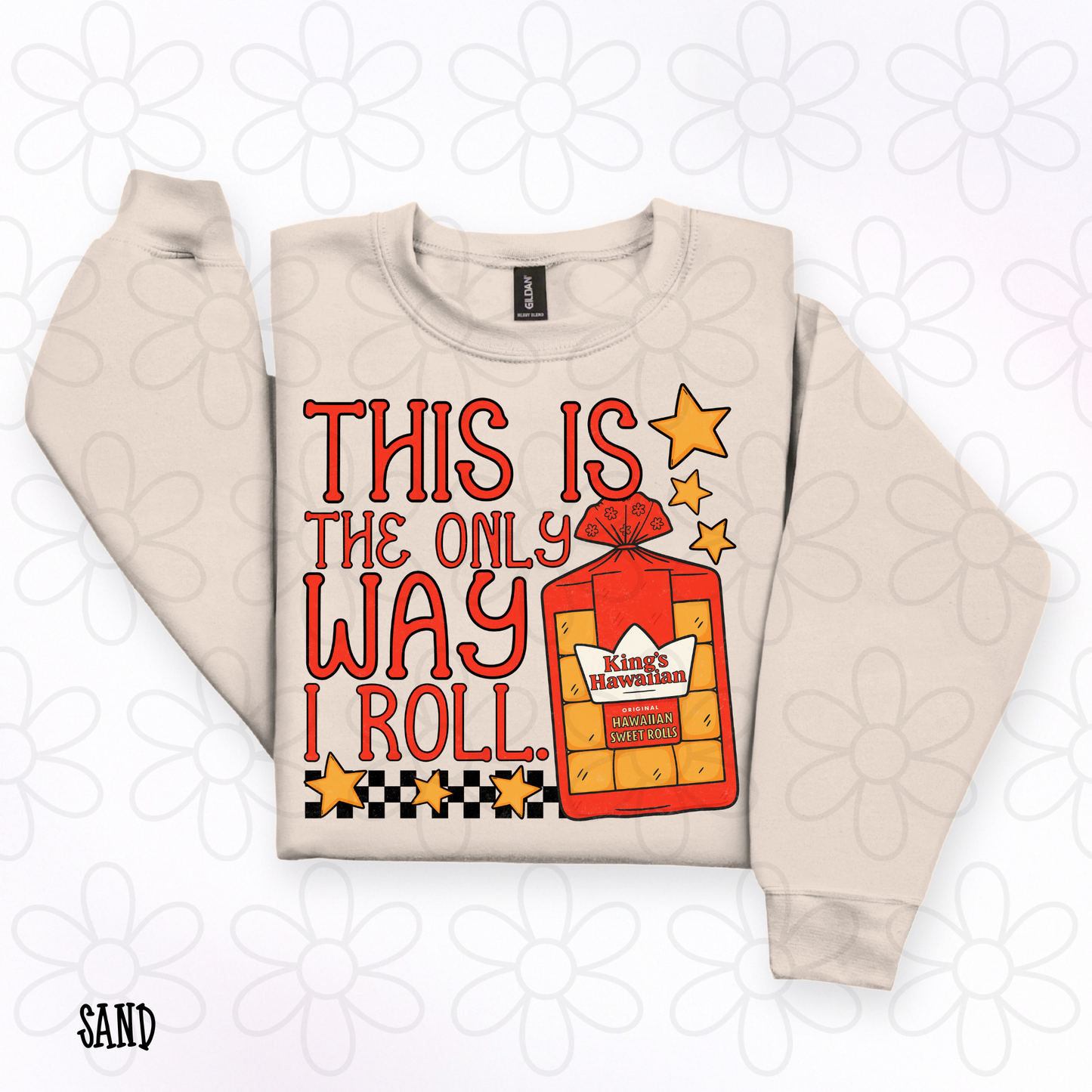 This Is The Only Way I Roll Kids Completed Tee