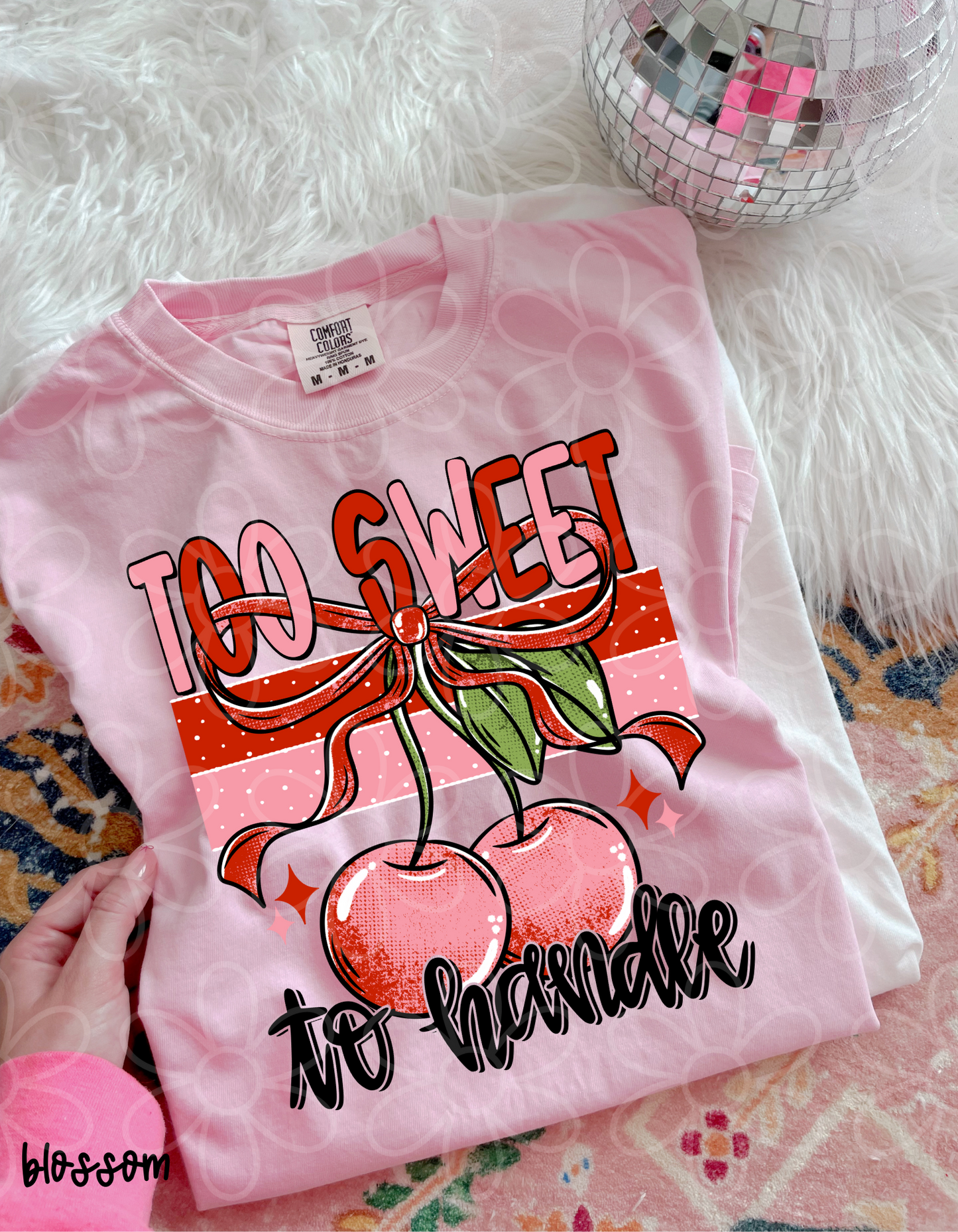 Too Sweet To Handle Kids Completed Tee