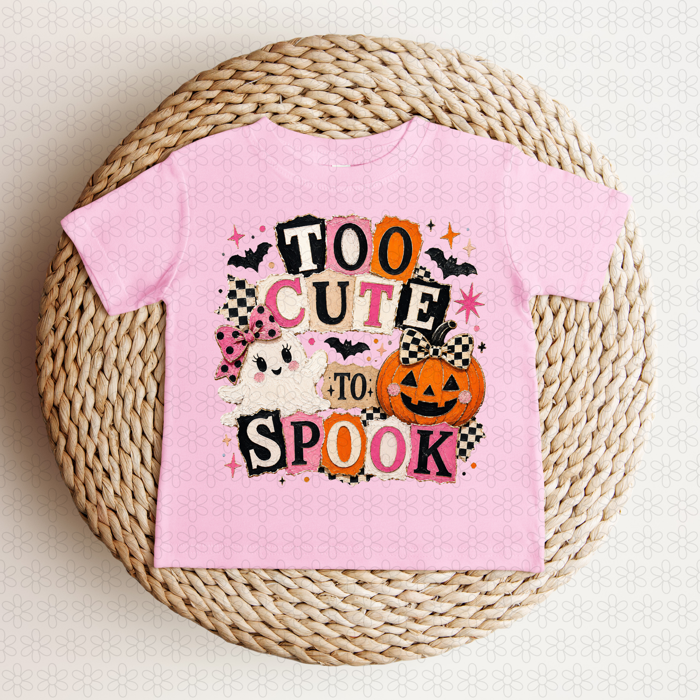 Too Cute To Spook DTF Transfer