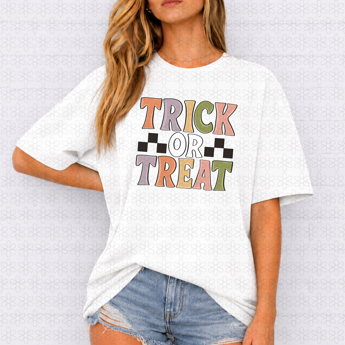 Trick Or Treat DTF Transfer