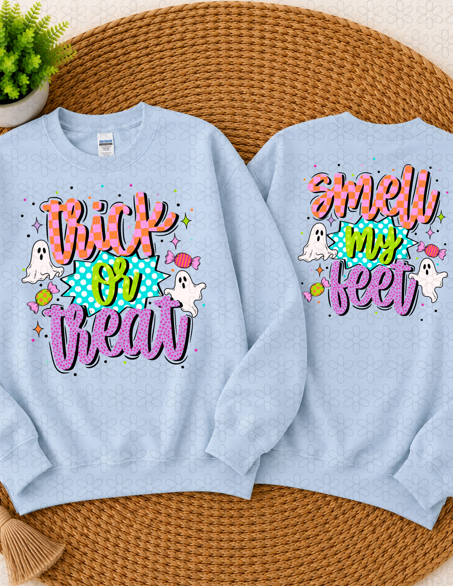 Trick Or treat (Multiple Colors) DTF Transfer