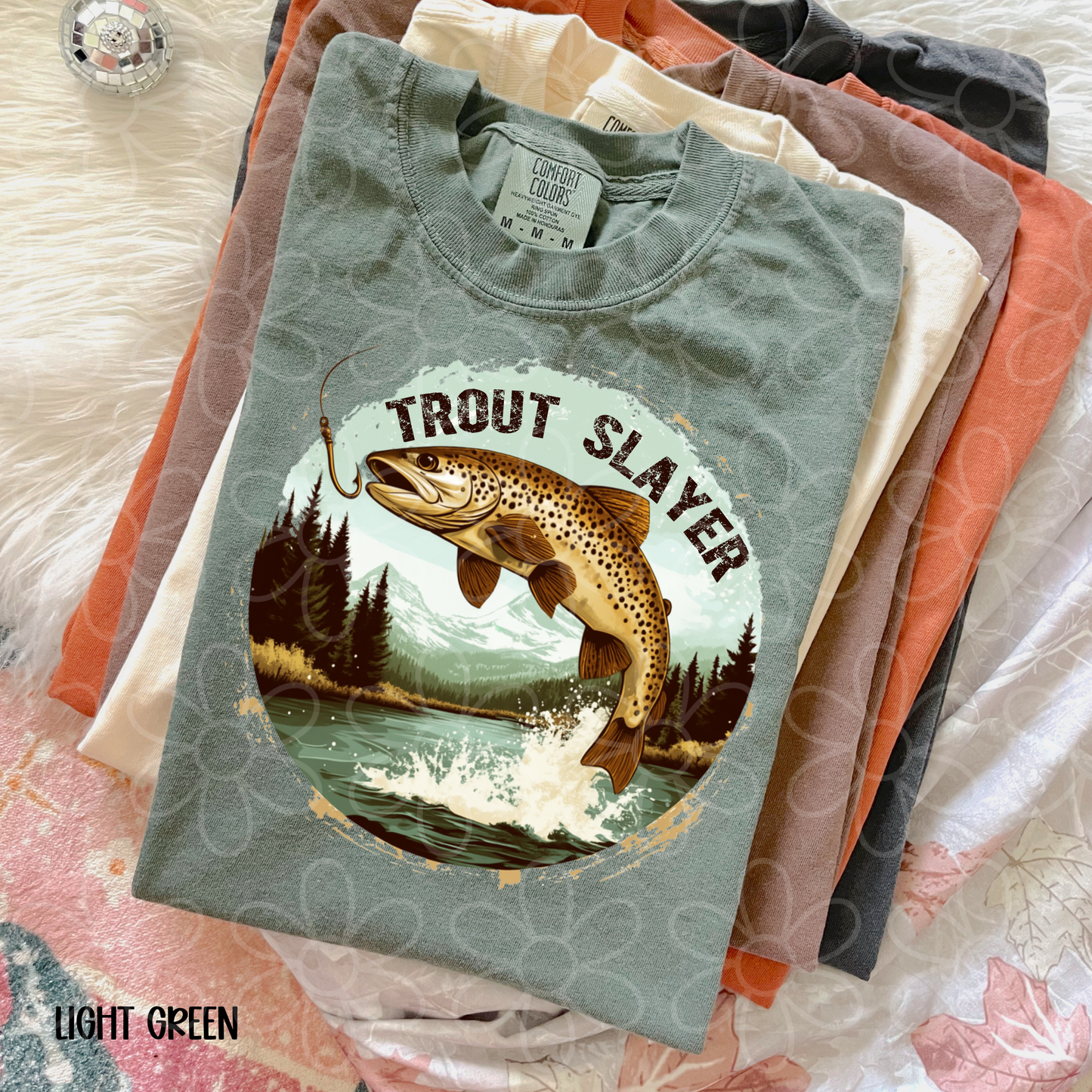 Trout Slayer Kids Completed Tee