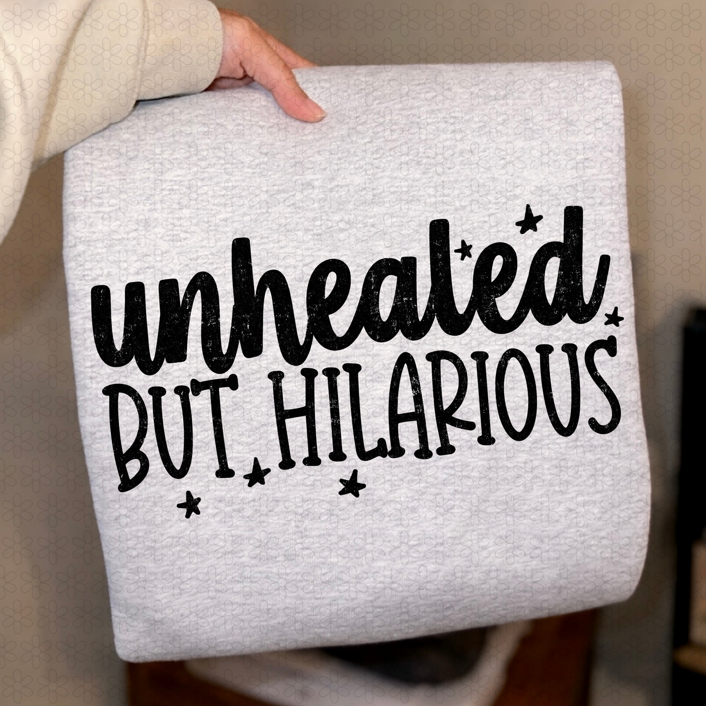 Unhealed But Hilarious DTF Transfer