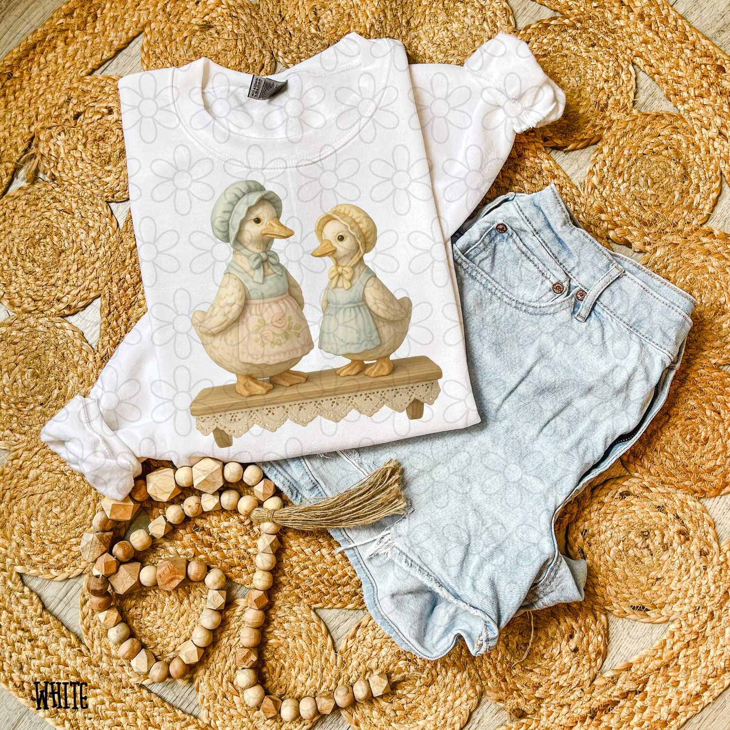 Vintage Goose Bonnett DTF Transfer