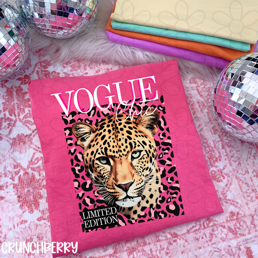 Vogue Chic Tiger Completed Tee