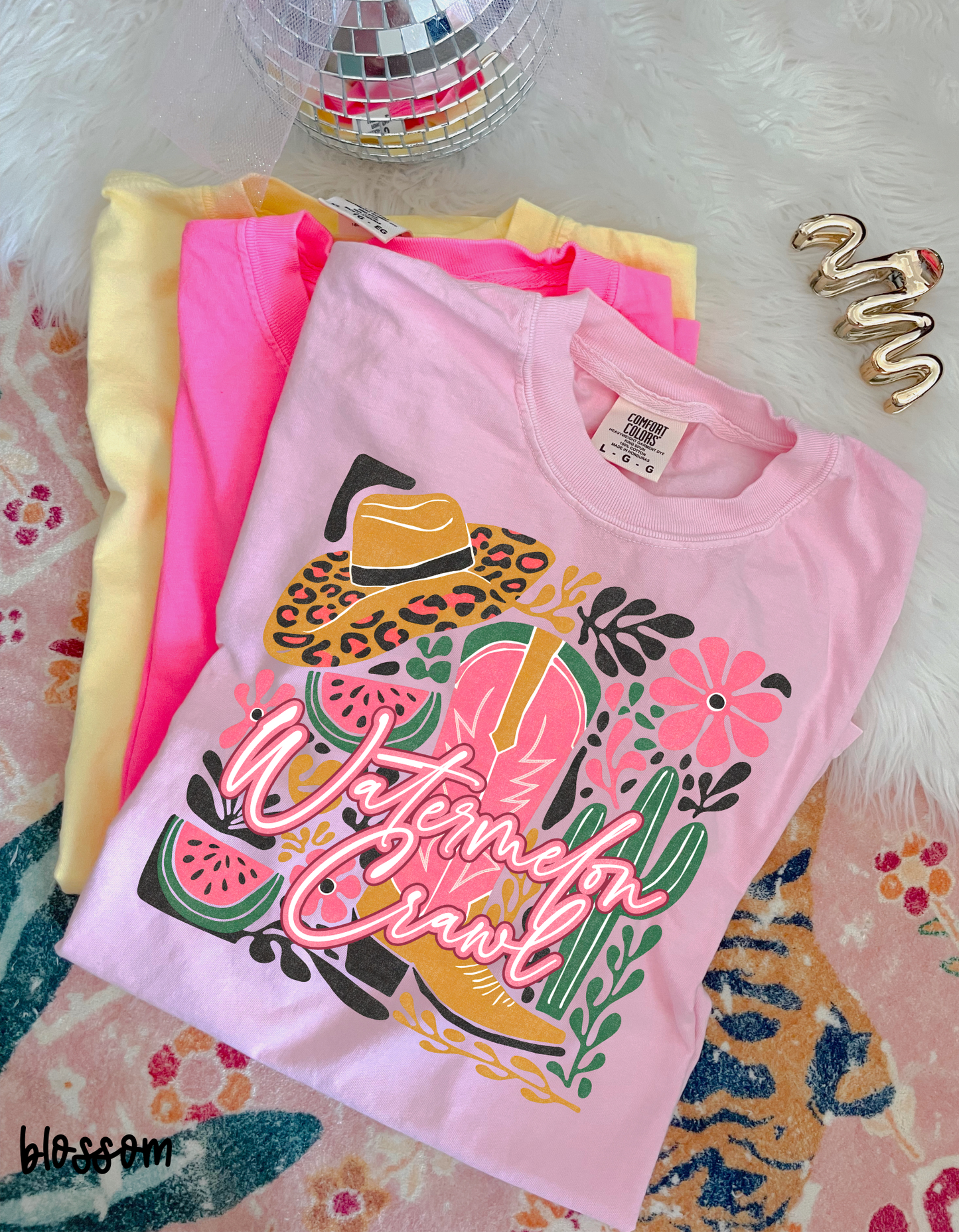 Watermelon Crawl Completed Tee