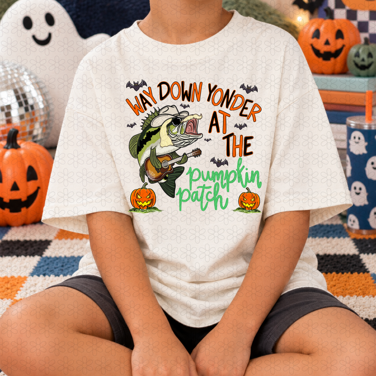 Way down Yonder at the Pumpkin Patch DTF Transfer