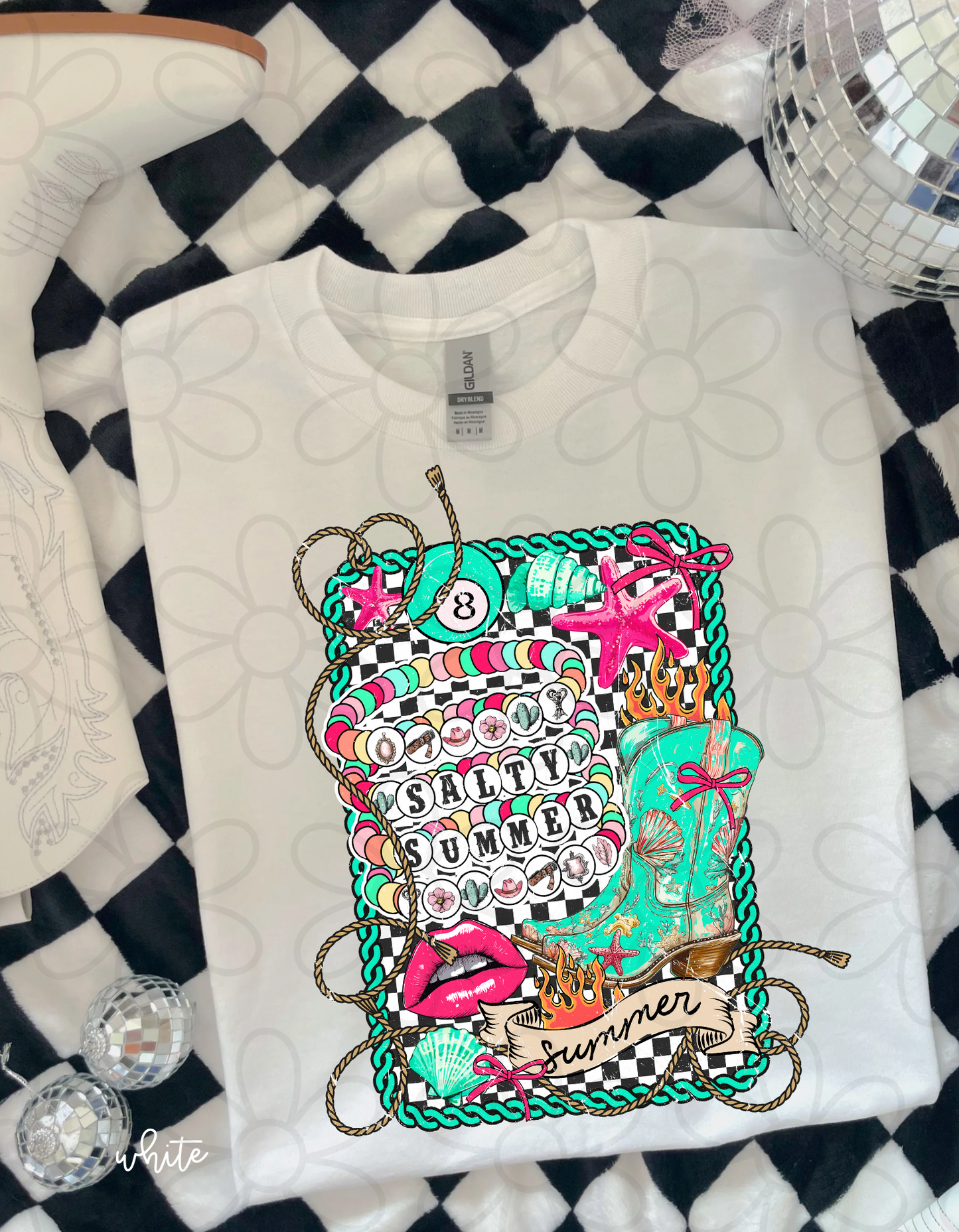 Western Salty Summer Completed Tee