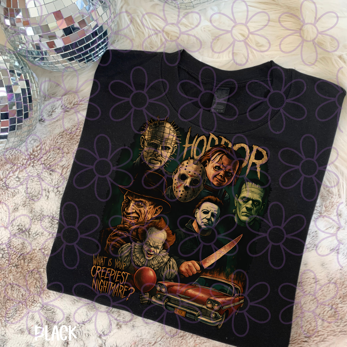 What Is Your Creepiest Nightmare? DTF Transfer