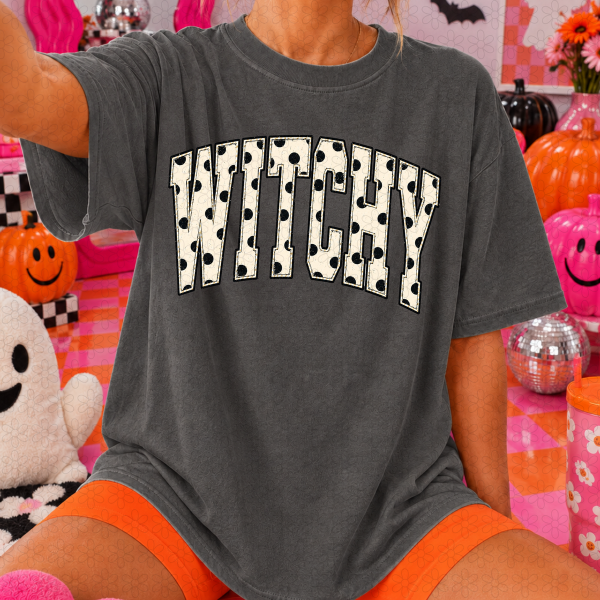 Witchy Polka Dot DTF Transfer
