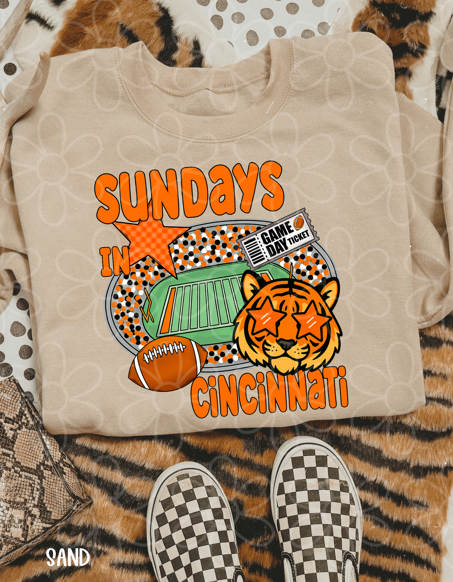 Saturdays In Football (Multiple Options) Kids Completed Tee
