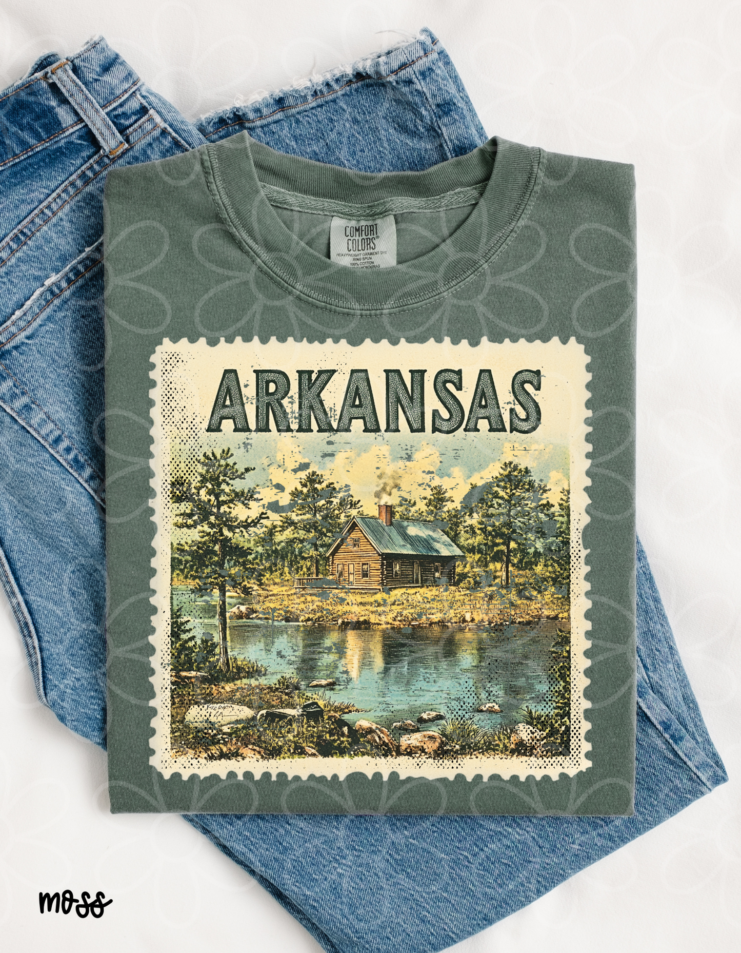 Distressed States - Multiple Options Kids Completed Tee