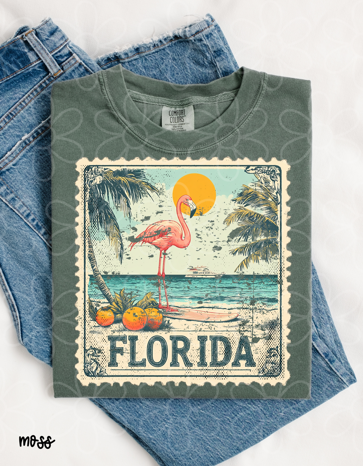 Distressed States - Multiple Options Kids Completed Tee