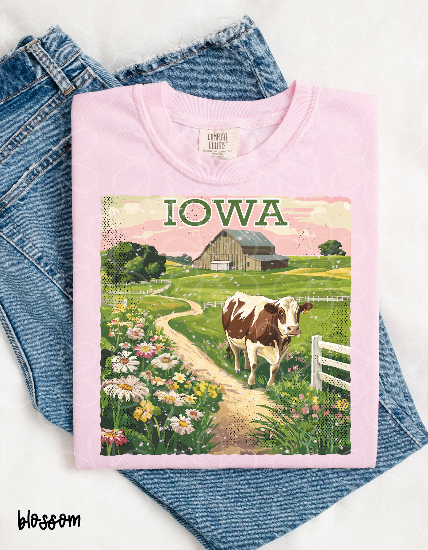 Distressed States - Multiple Options Kids Completed Tee