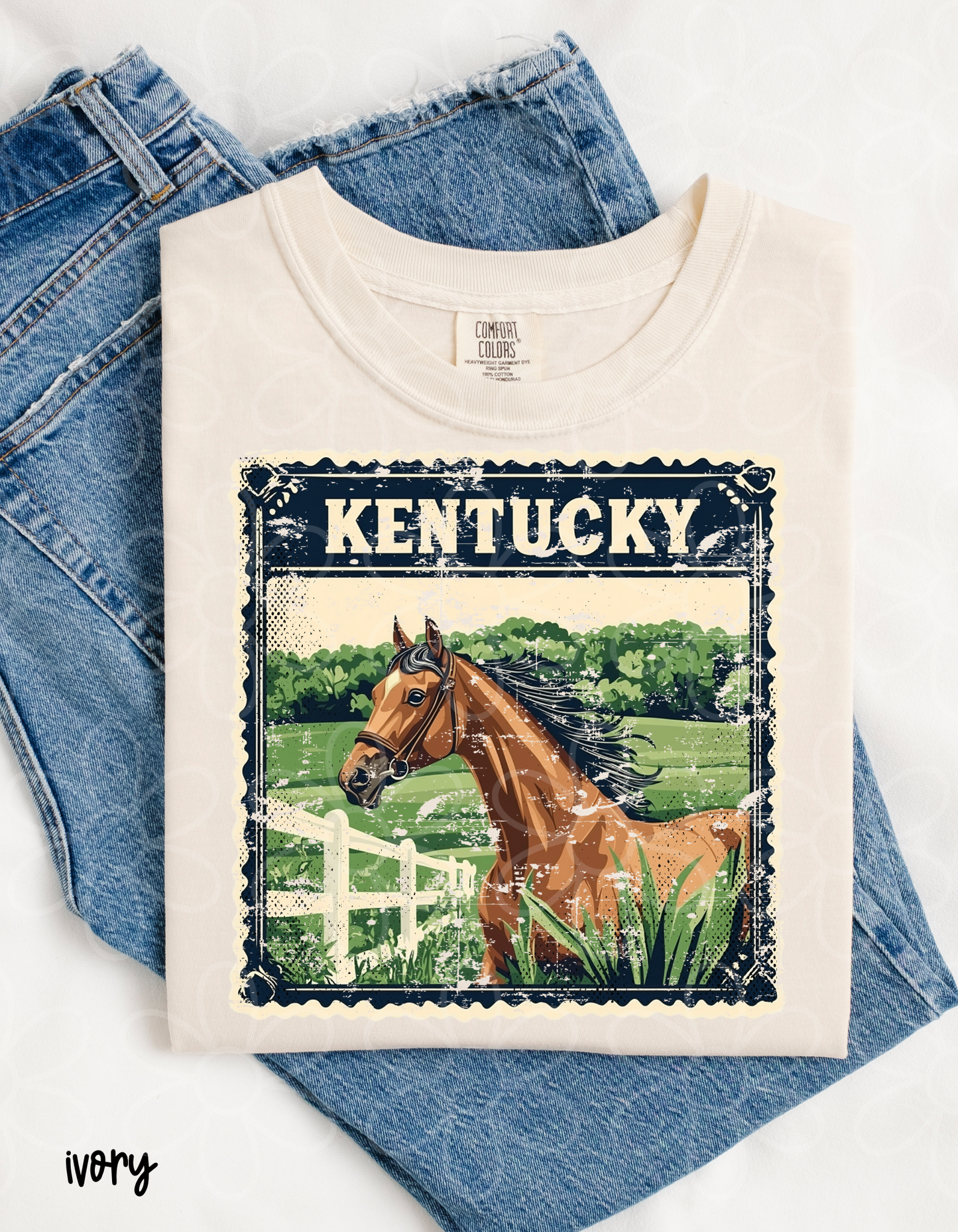 Distressed States - Multiple Options Kids Completed Tee