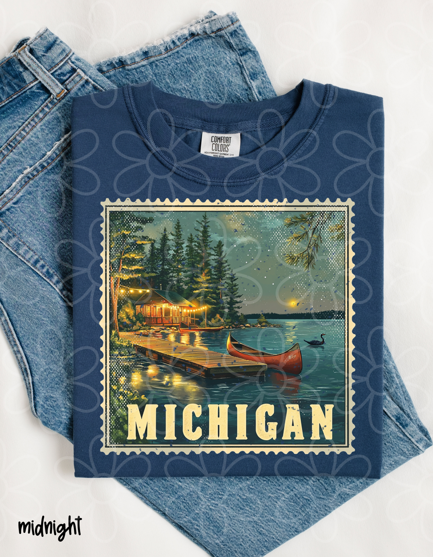 Distressed States - Multiple Options Kids Completed Tee