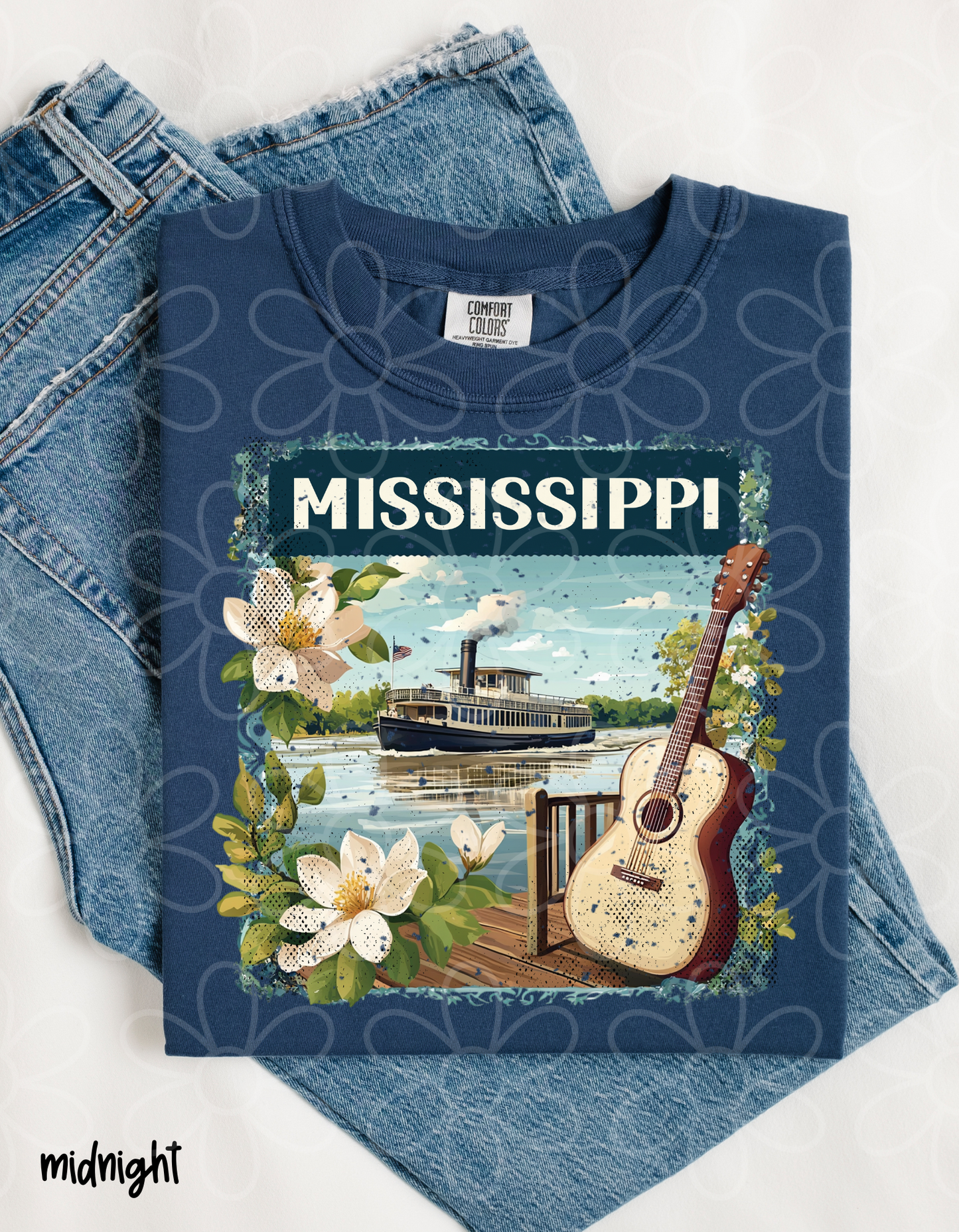 Distressed States - Multiple Options Kids Completed Tee