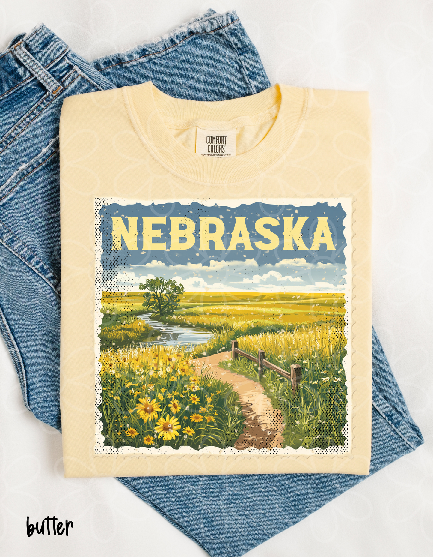 Distressed States - Multiple Options Completed Tee