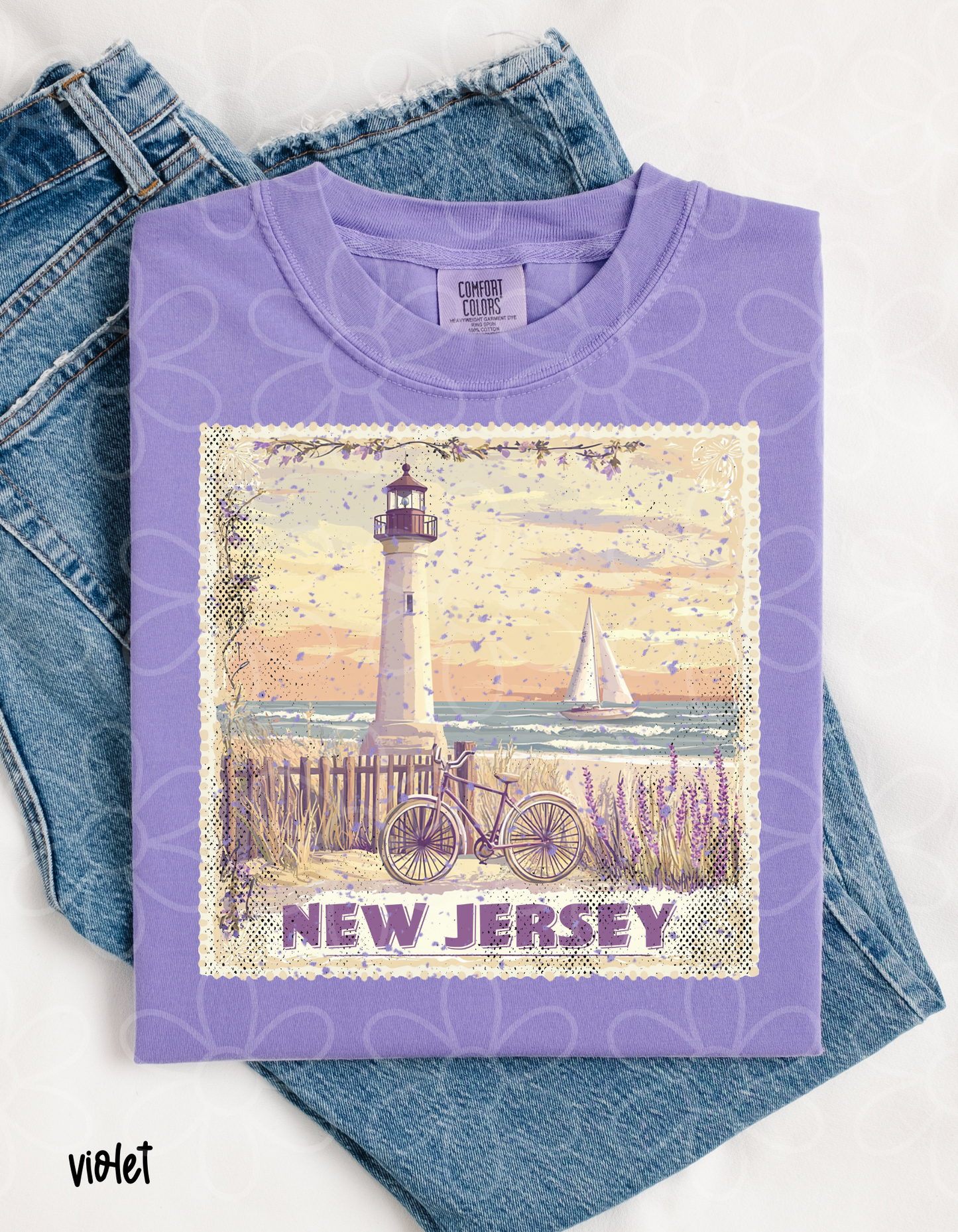 Distressed States - Multiple Options Kids Completed Tee