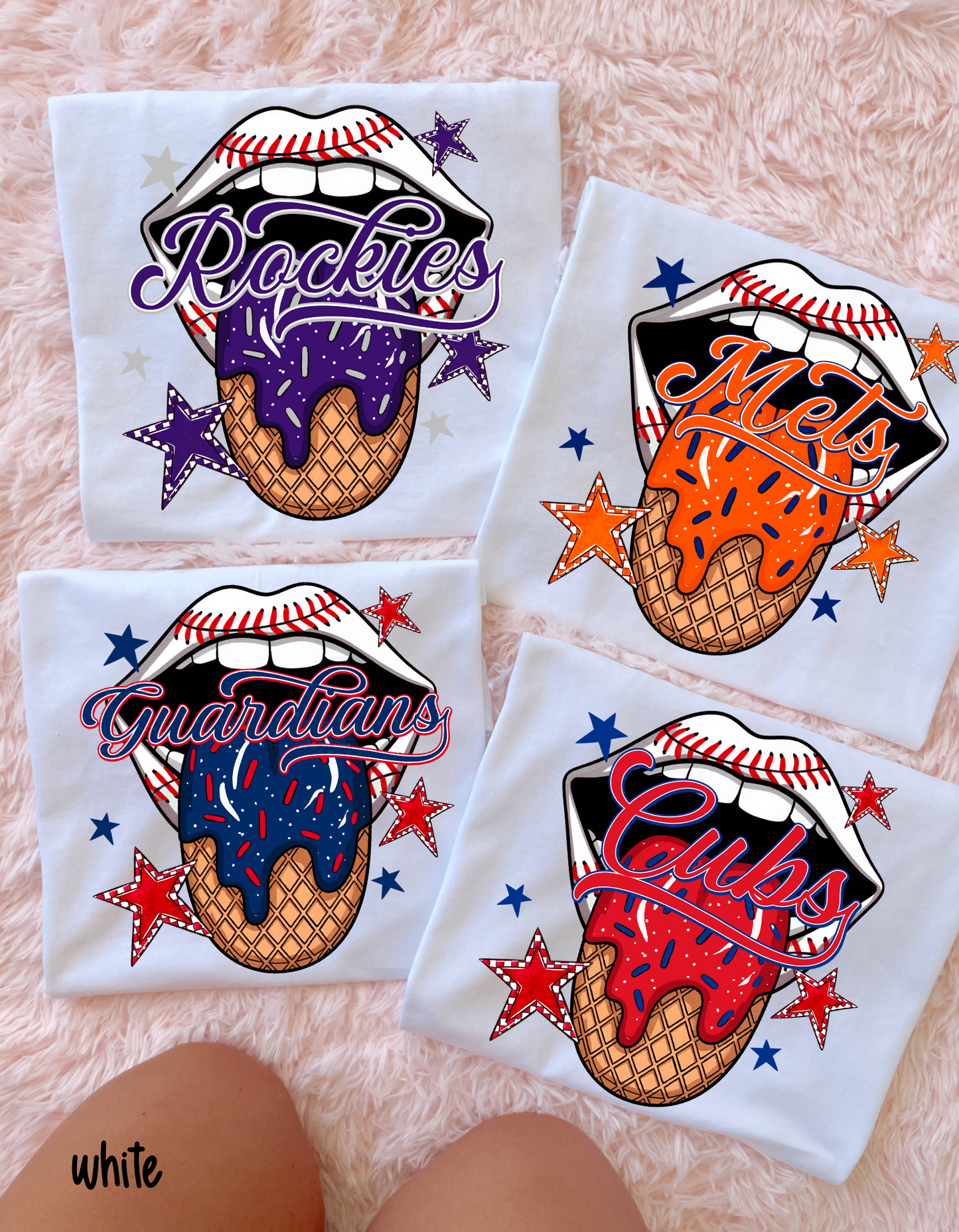 Drip Ice Cream Teams (Multiple Options) Completed Tee