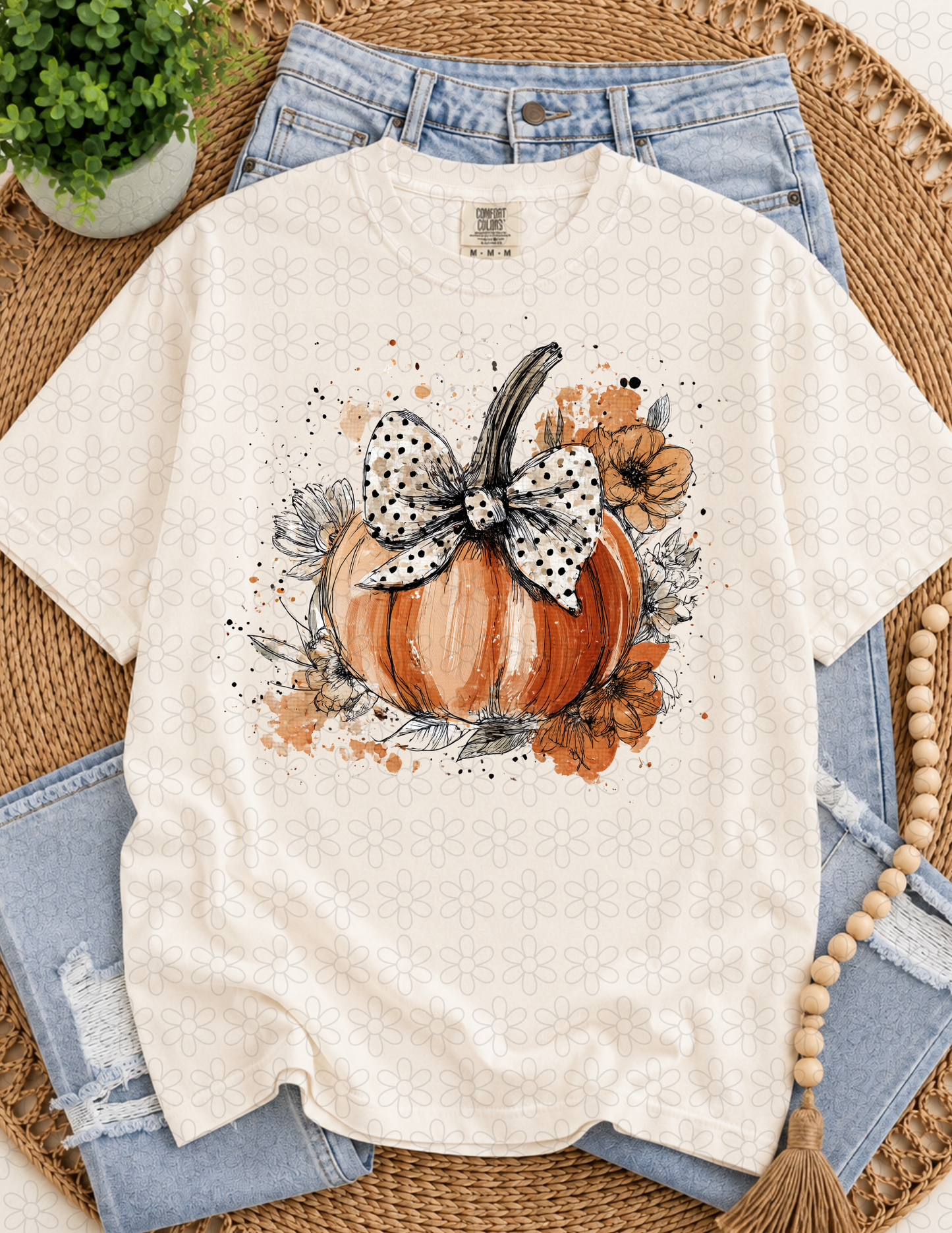 fall Pumpkin DTF Transfer