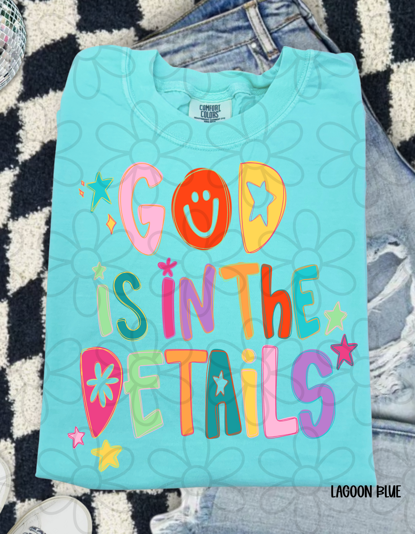 God Is In The Details DTF Transfer
