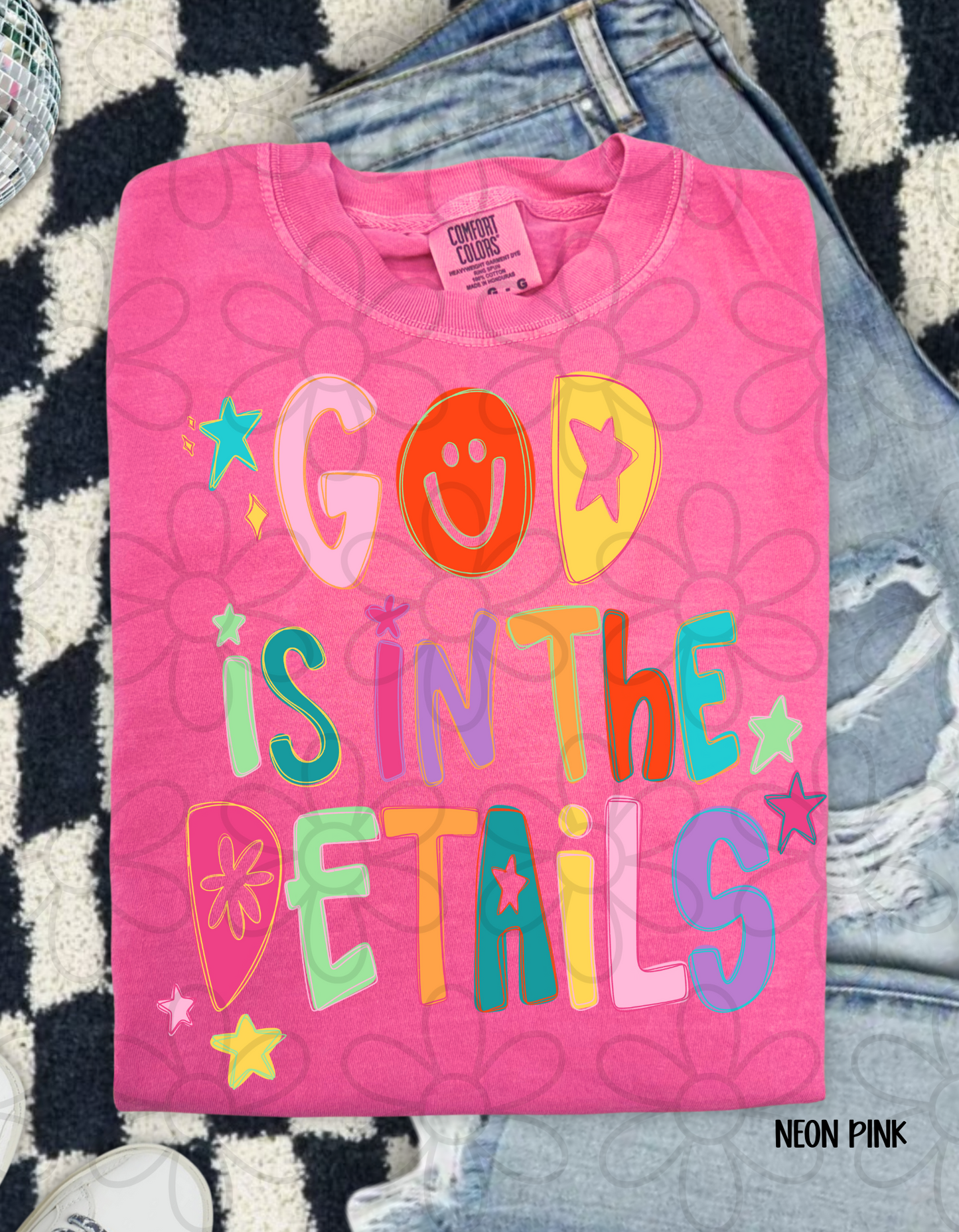 God Is In The Details DTF Transfer