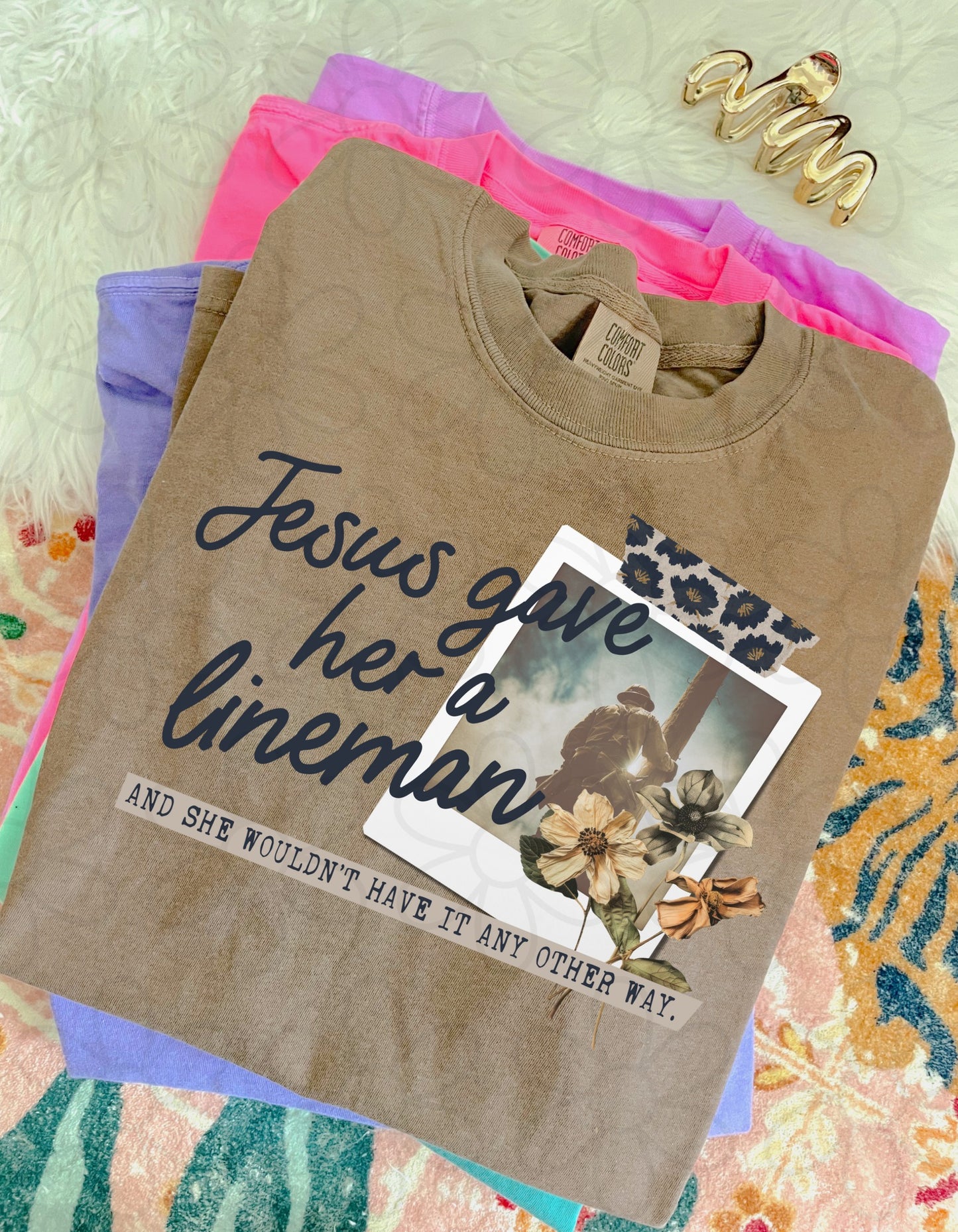 Jesus Gave Her - Multiple Options (NO CUSTOMS) Completed Tee