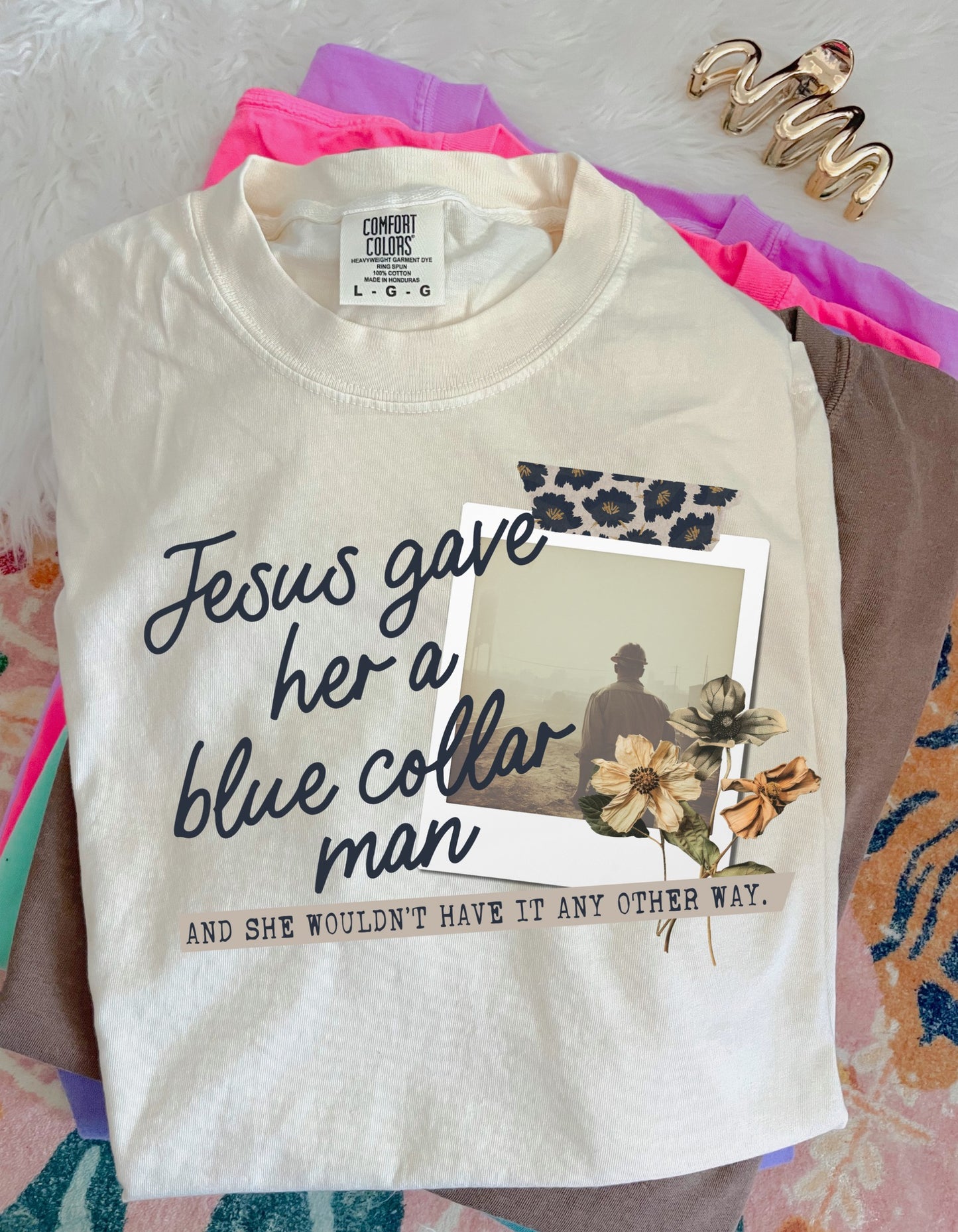 Jesus Gave Her - Multiple Options (NO CUSTOMS) Completed Tee