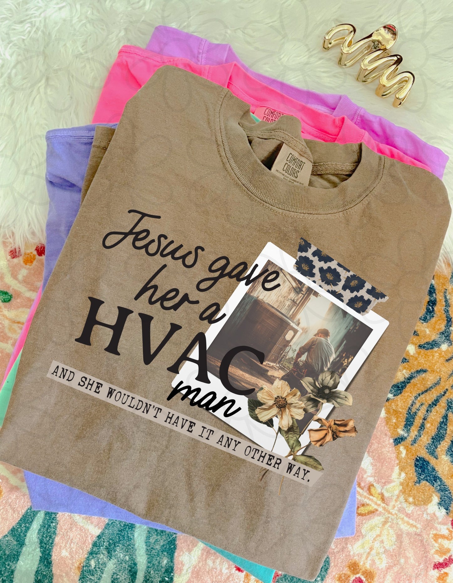 Jesus Gave Her - Multiple Options (NO CUSTOMS) Completed Tee