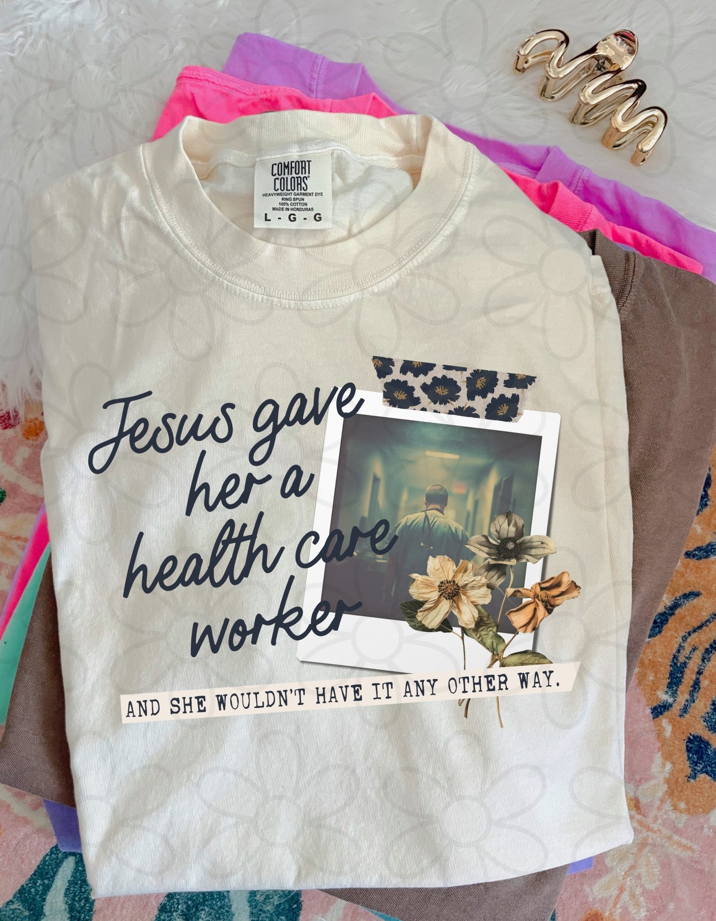 Jesus Gave Her - Multiple Options (NO CUSTOMS) Completed Tee