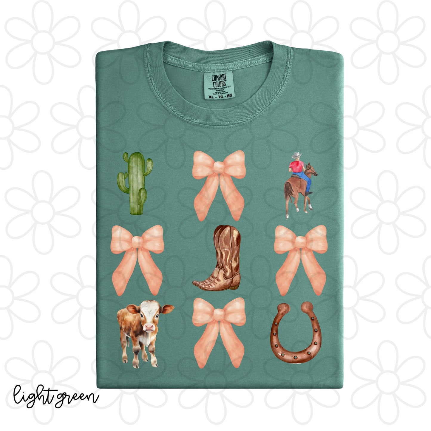 Western Coquette Kids Completed Tee