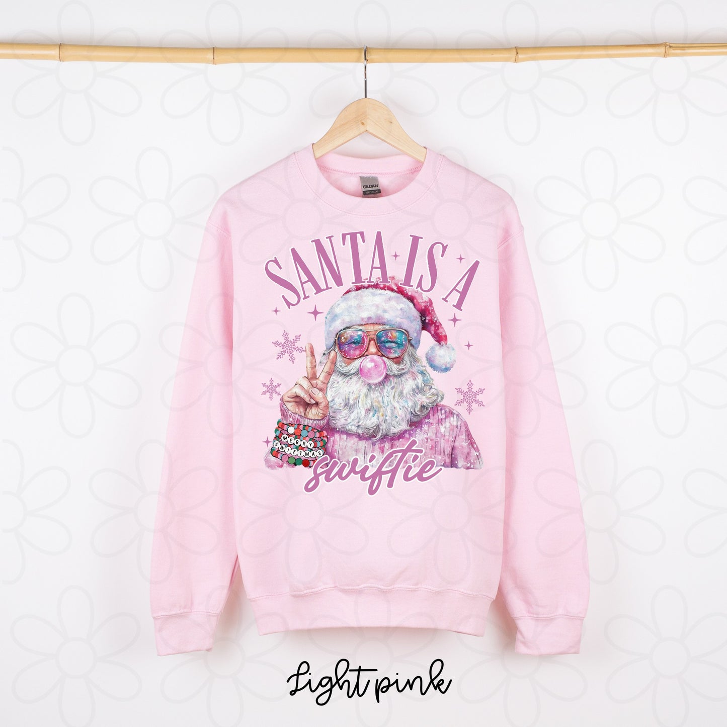Santa Is A Swiftie Kids Completed Tee