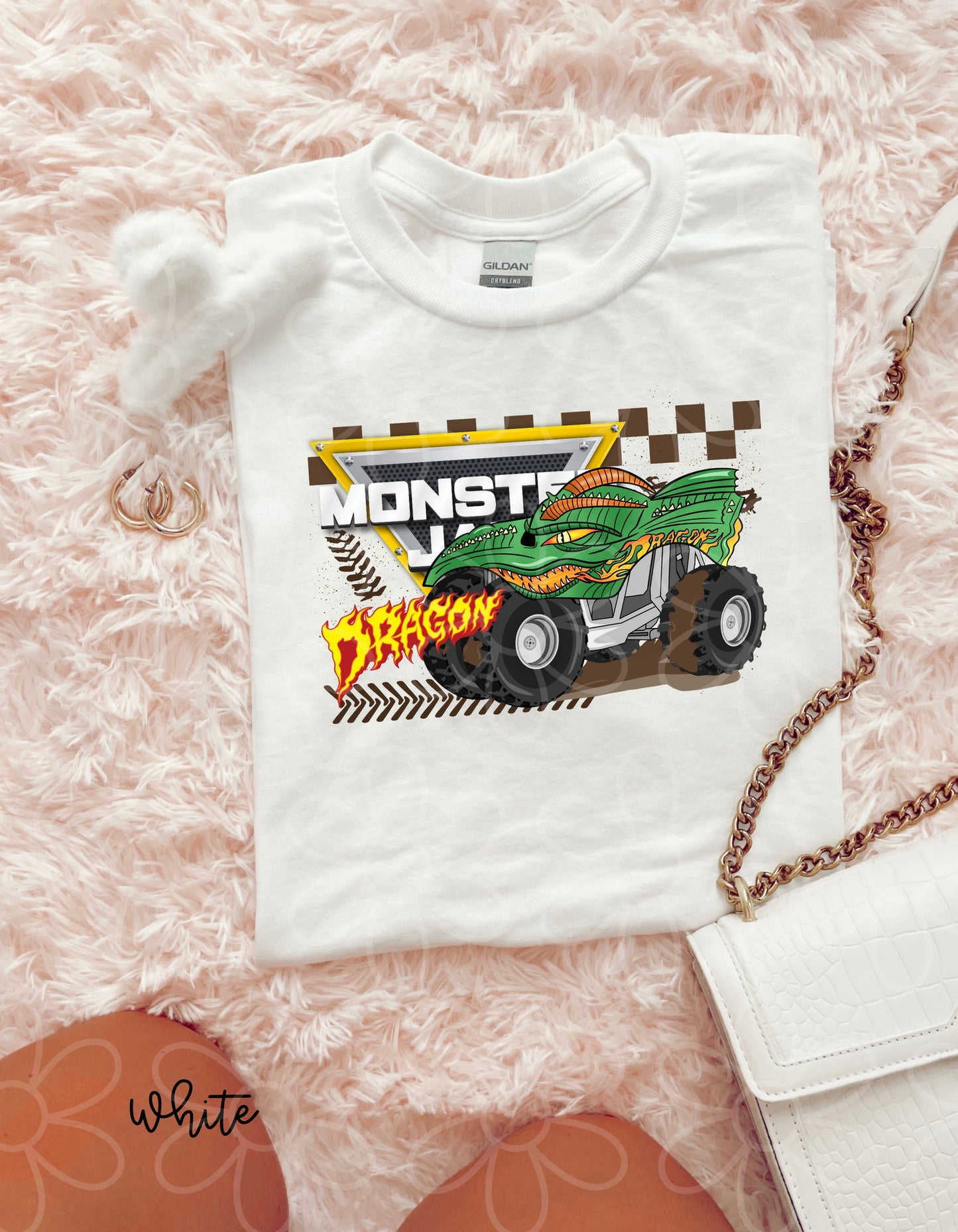 Monster Jam Dragon Kids Completed Tee