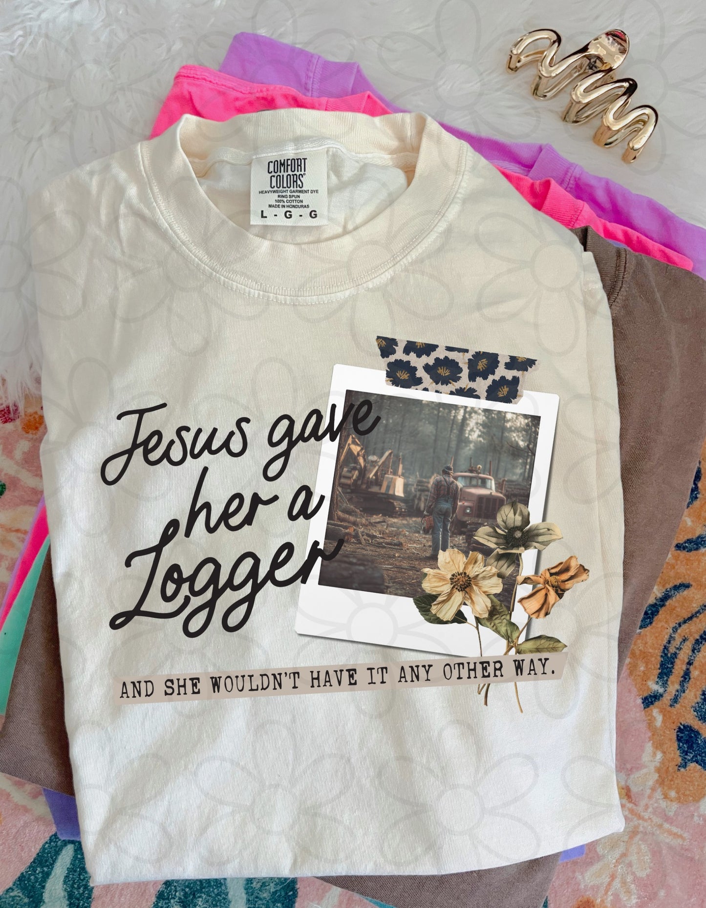 Jesus Gave Her - Multiple Options (NO CUSTOMS) Completed Tee