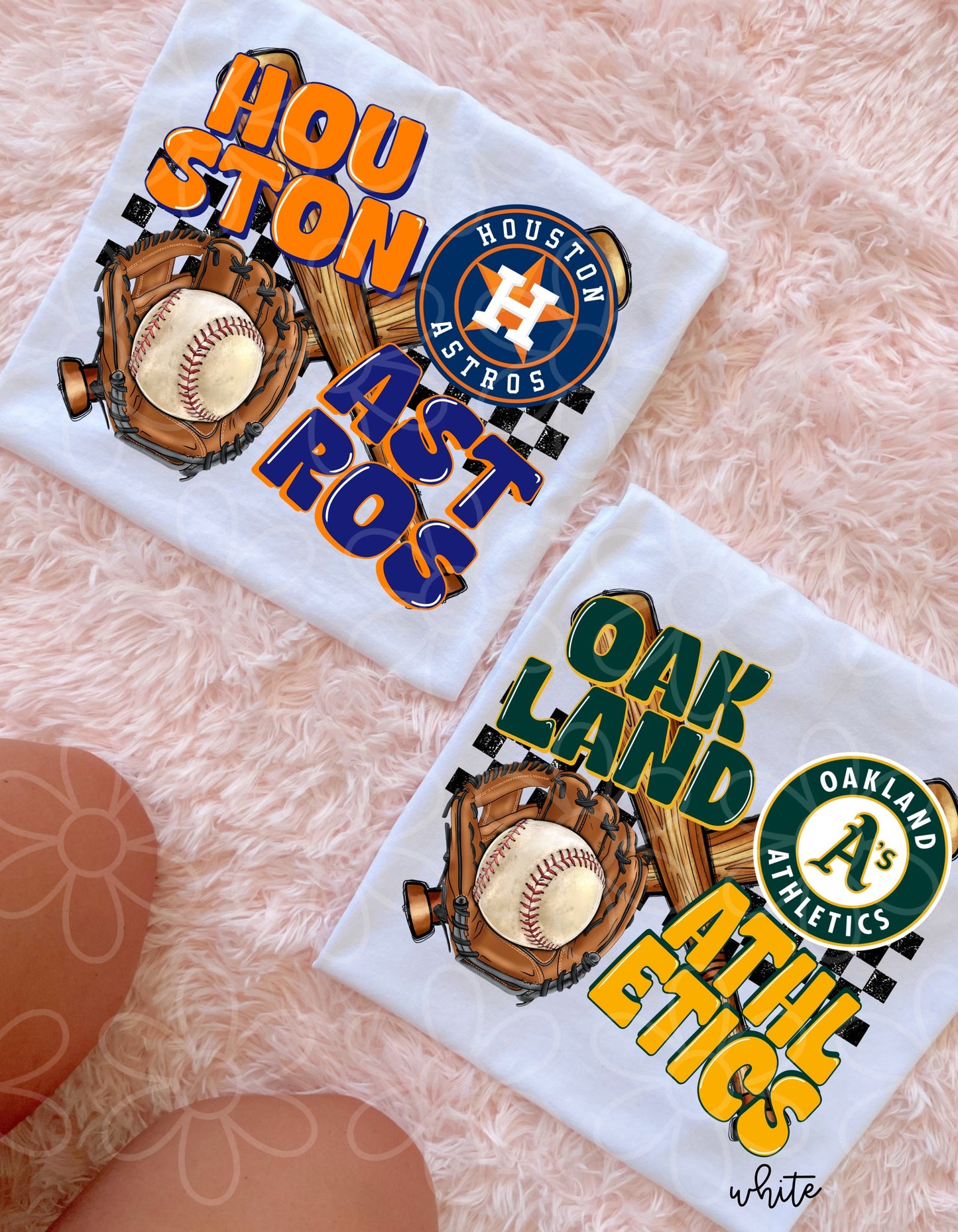 Retro Baseball Teams - Multiple Options, NO Customs DTF Transfer