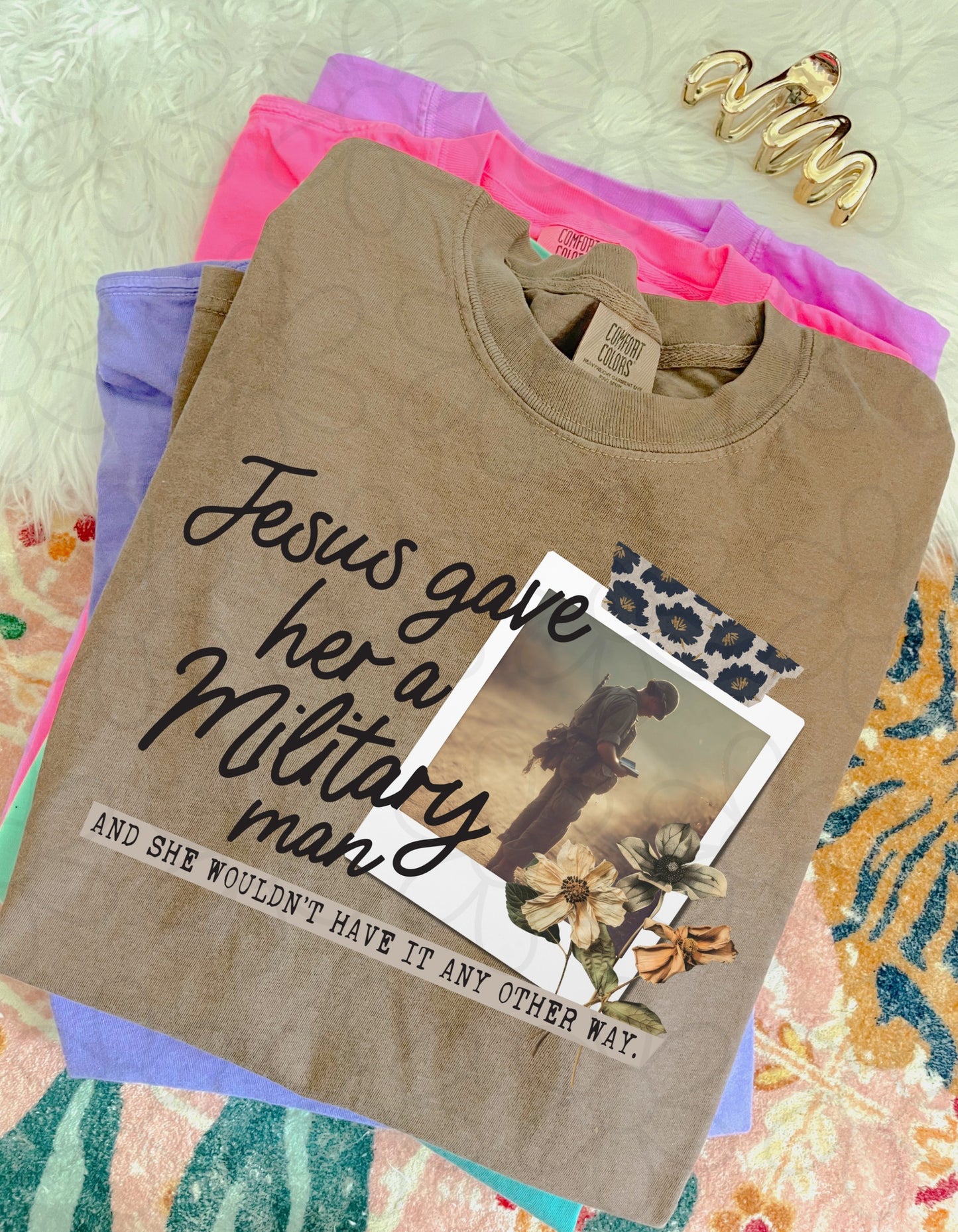 Jesus Gave Her - Multiple Options (NO CUSTOMS) Completed Tee