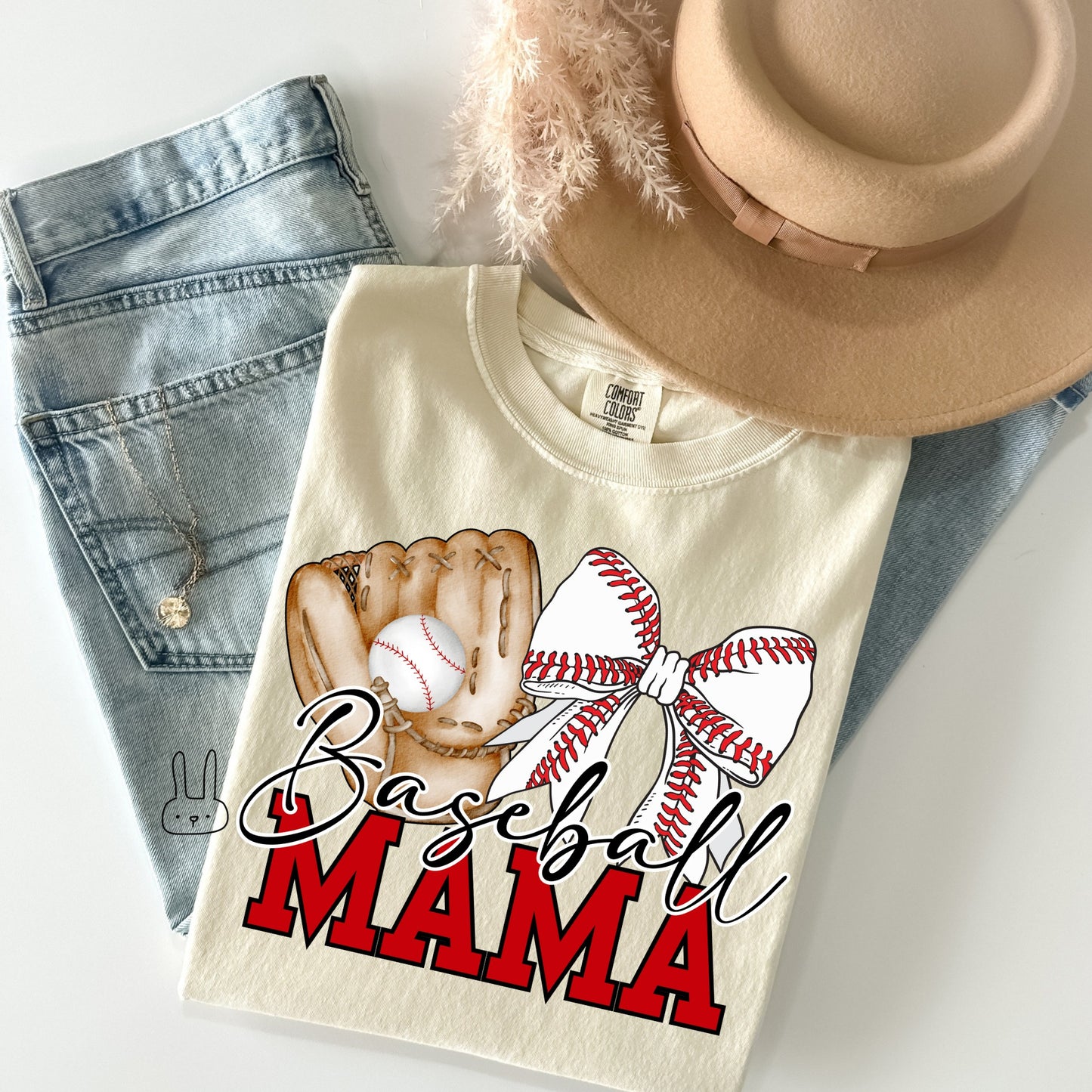 Custom Coquette Baseball Name DTF Transfer