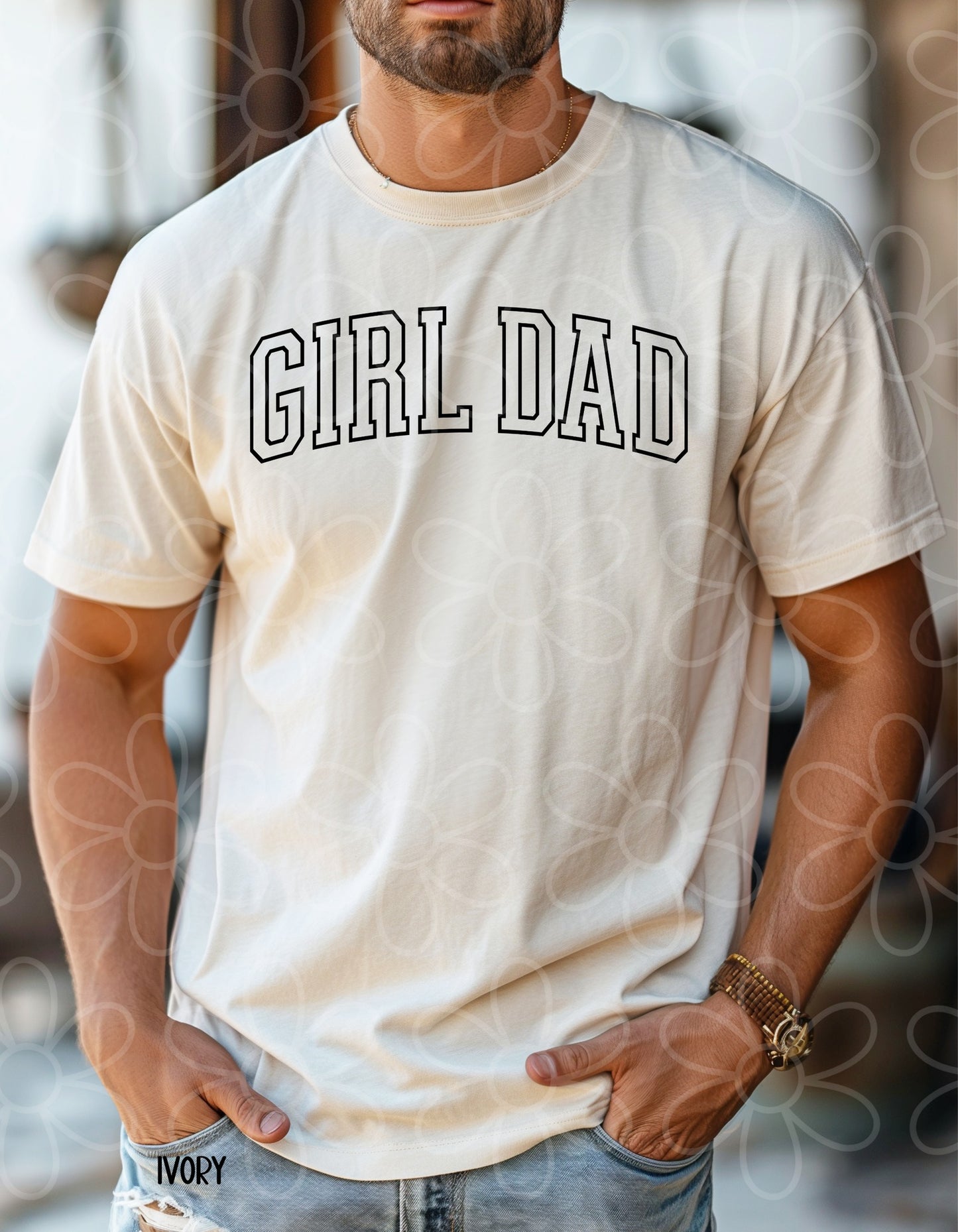 Girl Dad Completed Tee