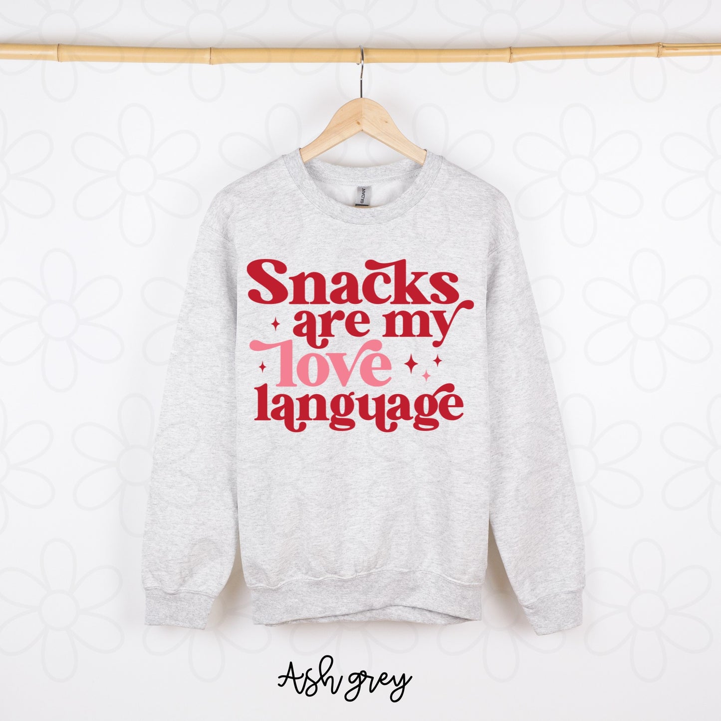Snacks Are My Love Language Completed Tee