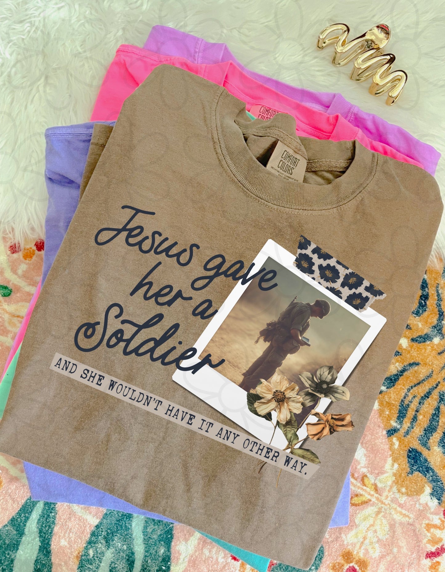 Jesus Gave Her - Multiple Options (NO CUSTOMS) Completed Tee