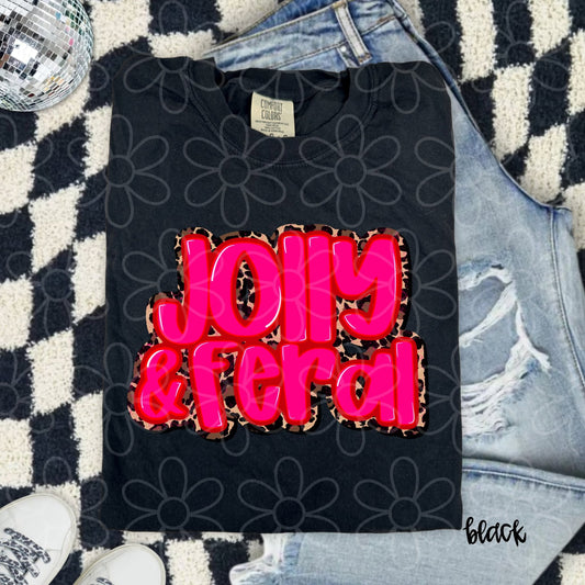 Jolly and Feral Kids Completed Tee