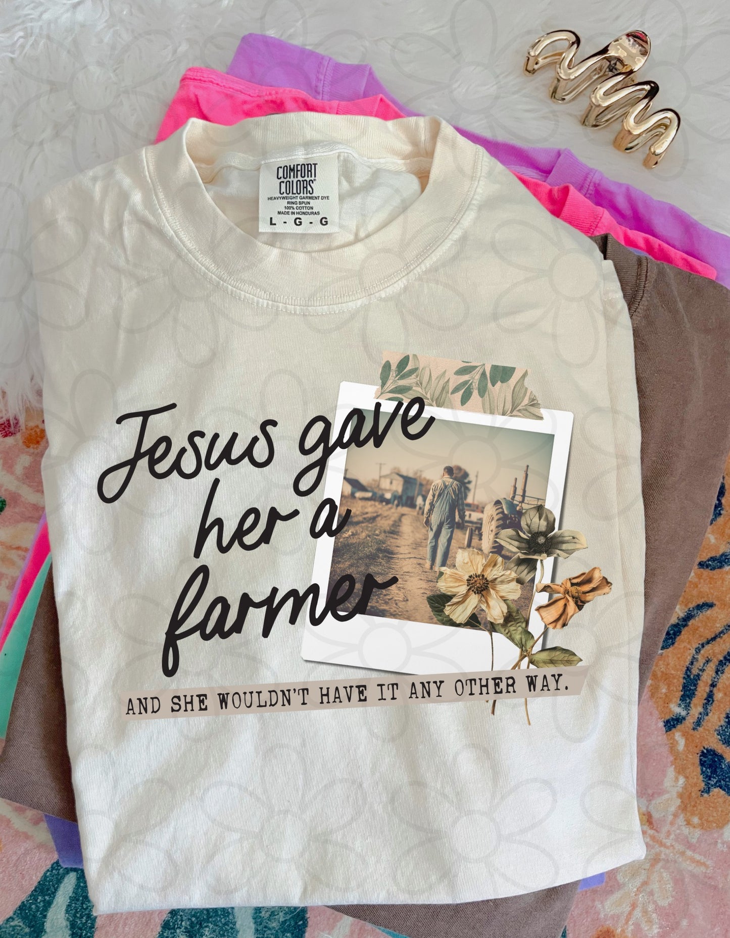 Jesus Gave Her - Multiple Options (NO CUSTOMS) Completed Tee