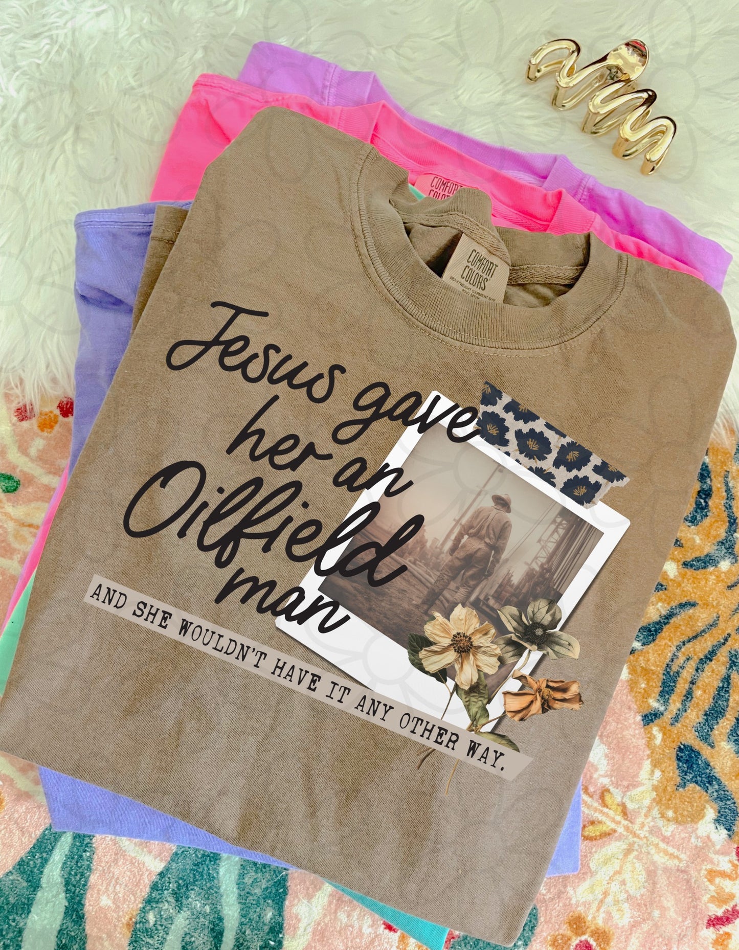 Jesus Gave Her - Multiple Options (NO CUSTOMS) Completed Tee