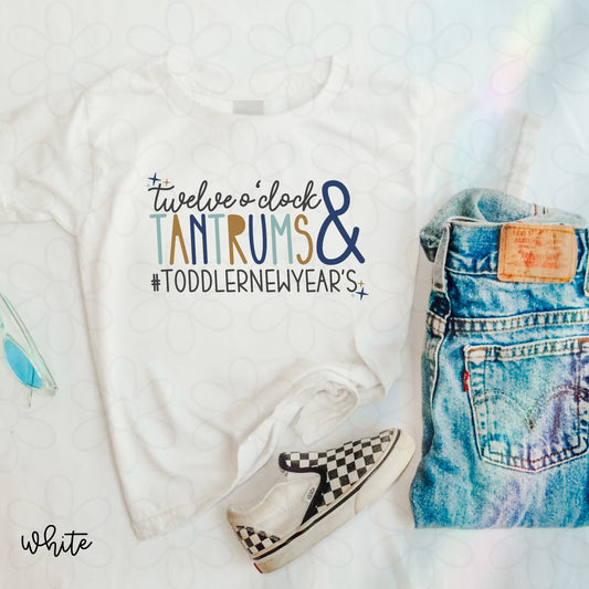 Toddler New Years Kids Completed Tee