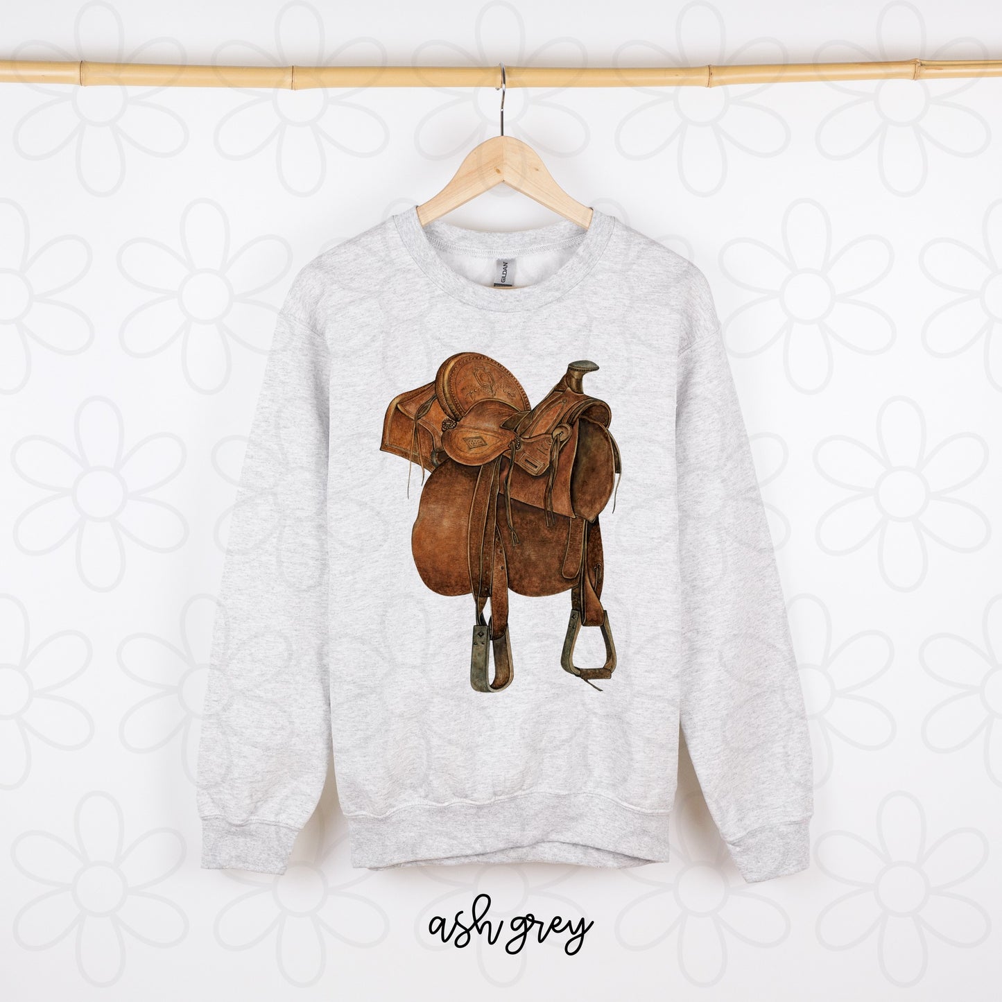 Leather Saddle Kids Completed Tee
