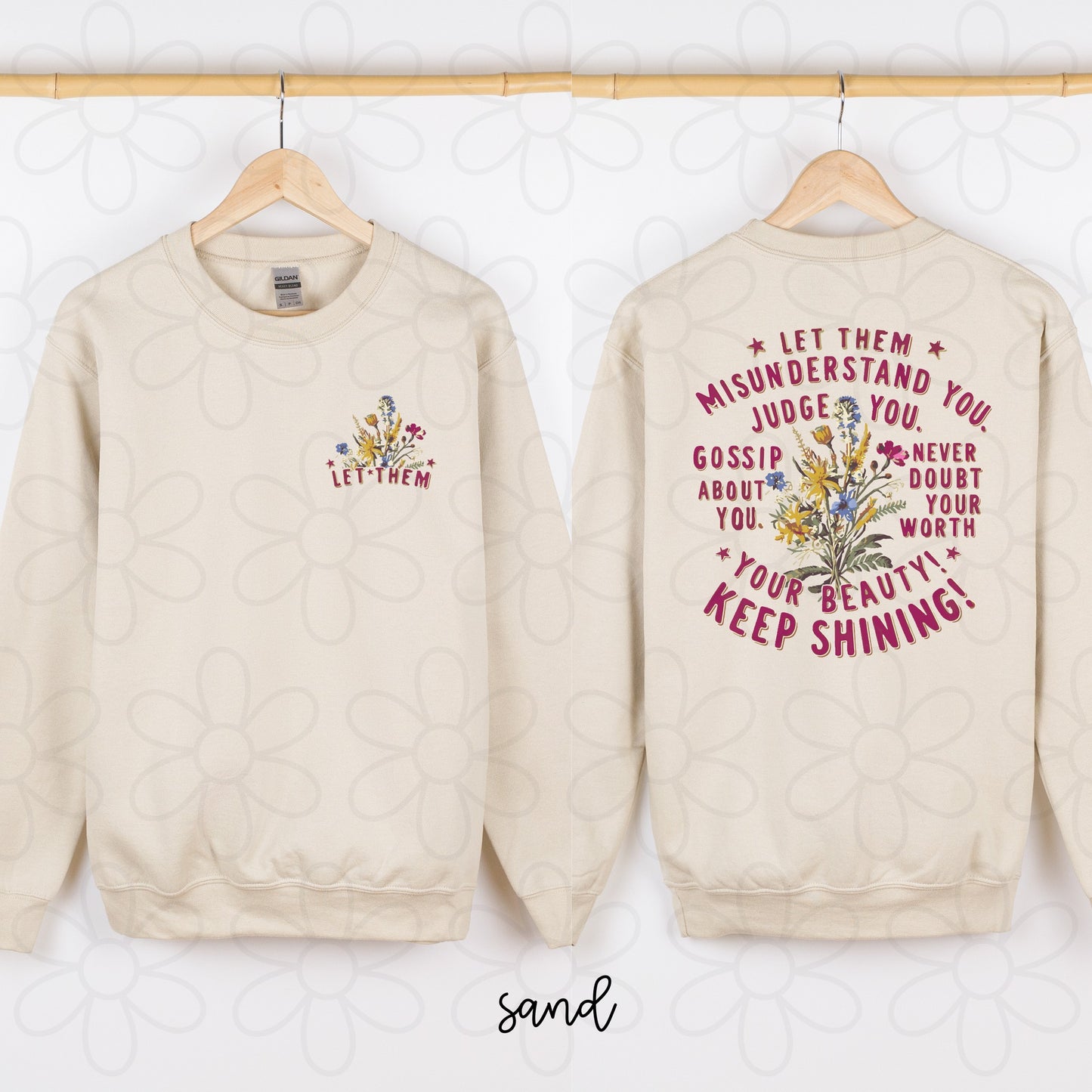 Let Them Completed Tee
