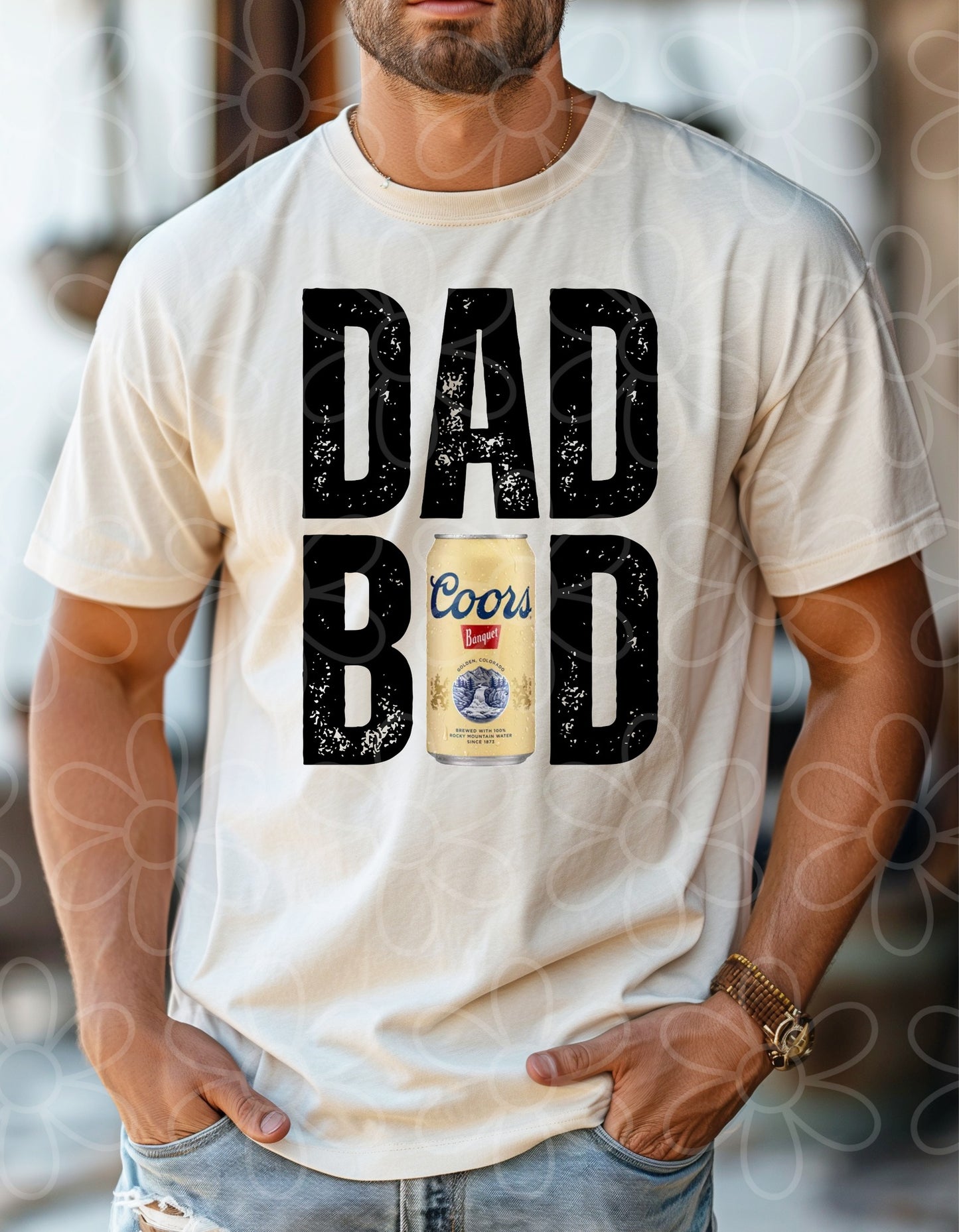 Custom Dad Bod Beer - Multiple Options DTF Transfer